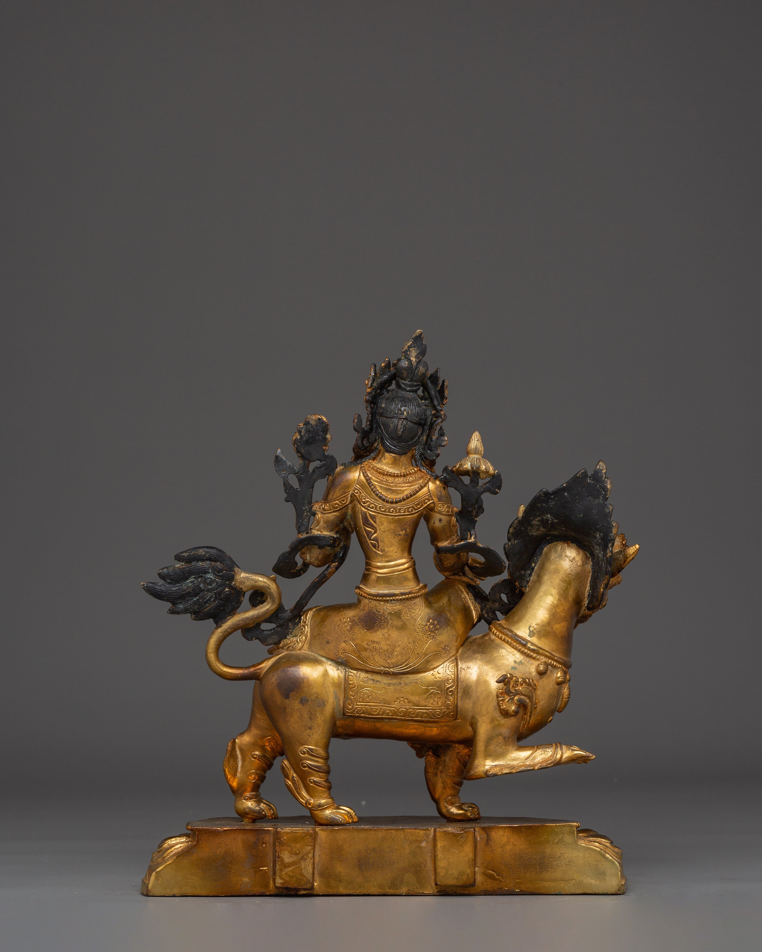 Divine Feminine Green Tara Goddess Sculpture | Symbol of Compassion & Healing Energy