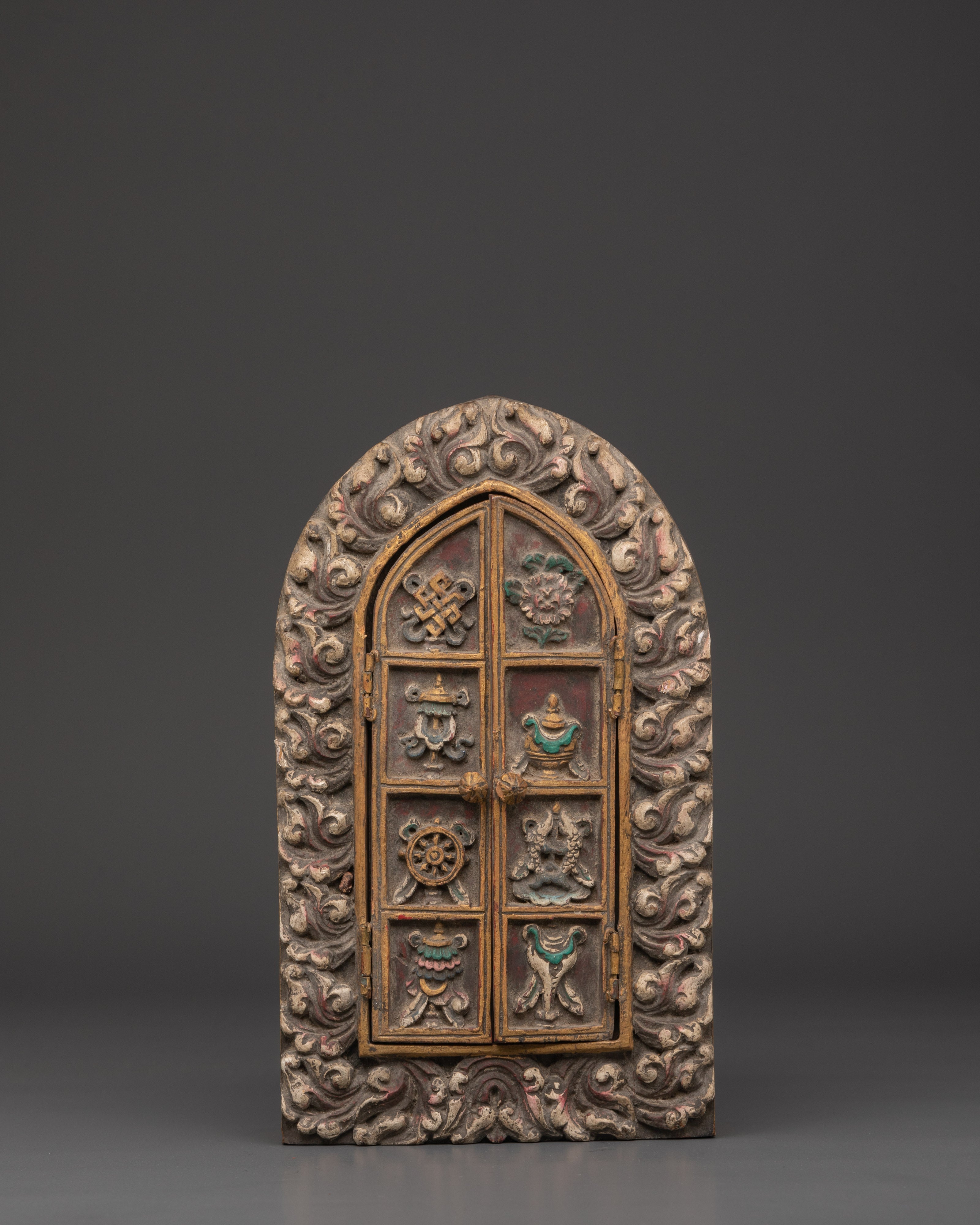 Tibetan Guru Rinpoche Shrine Box