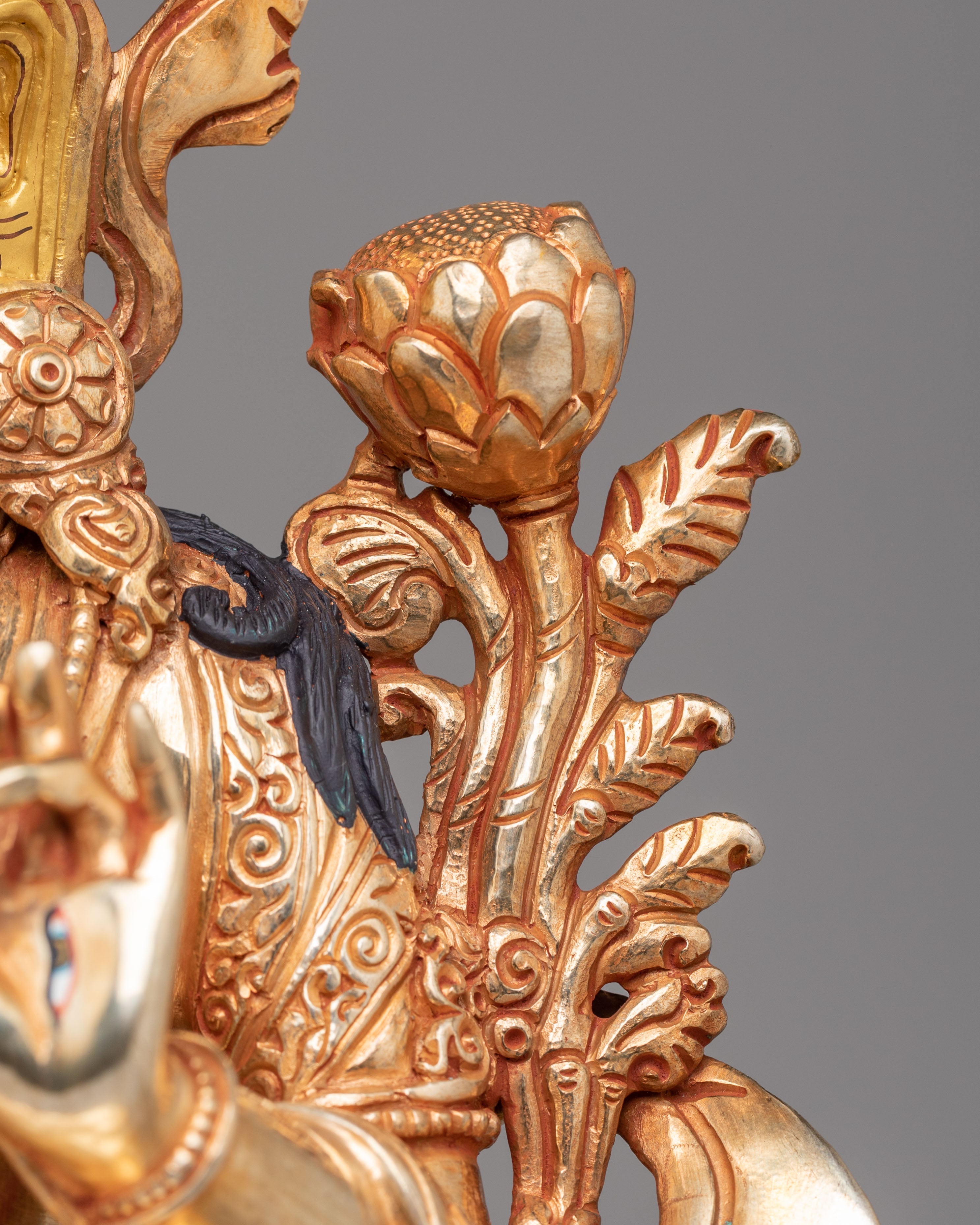 White Tara Mother of Liberation Figurine | Tibetan Goddess Sculpture