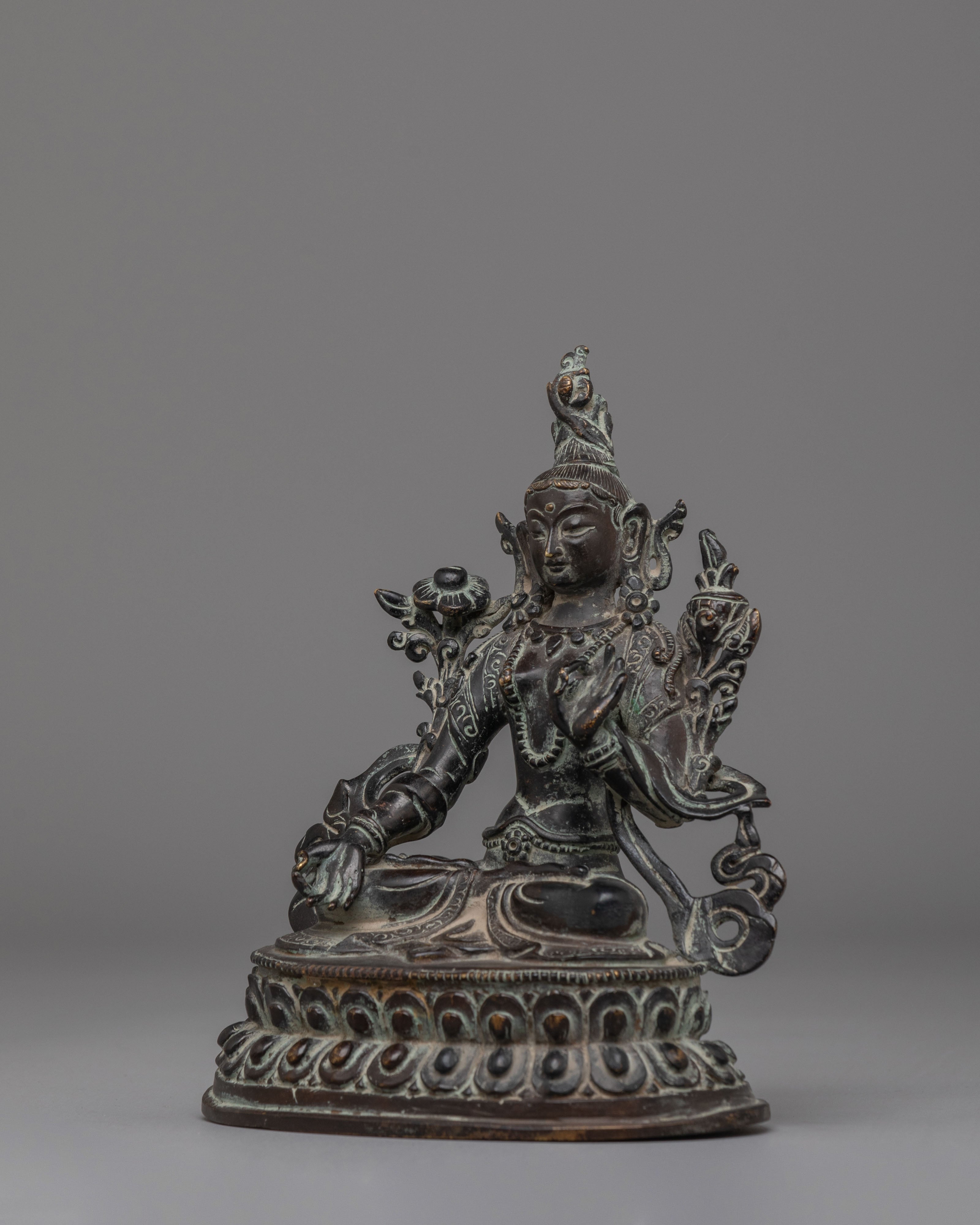 White Tara Spiritual Figure | Tibetan Goddess of Compassion