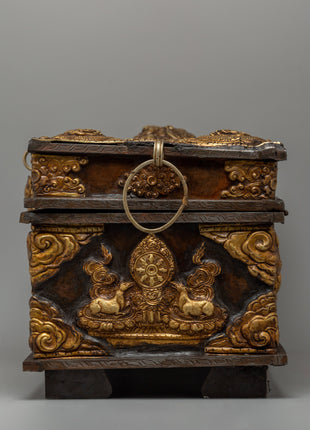 Brass Treasure Box | A Timeless Storage Chest