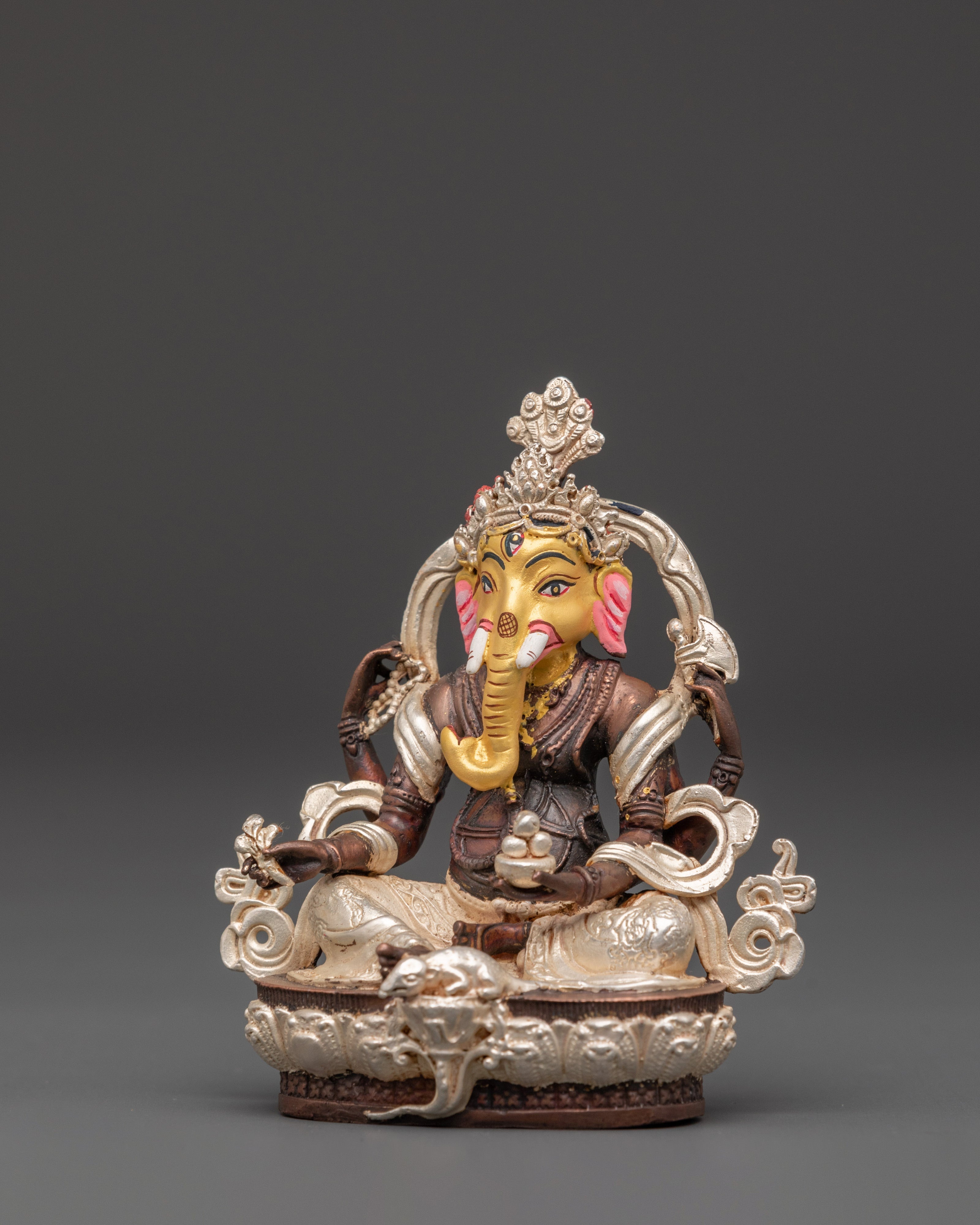 Sacred Prosperity God Ganesh Statue | Hindu Deity of Wisdom and Success
