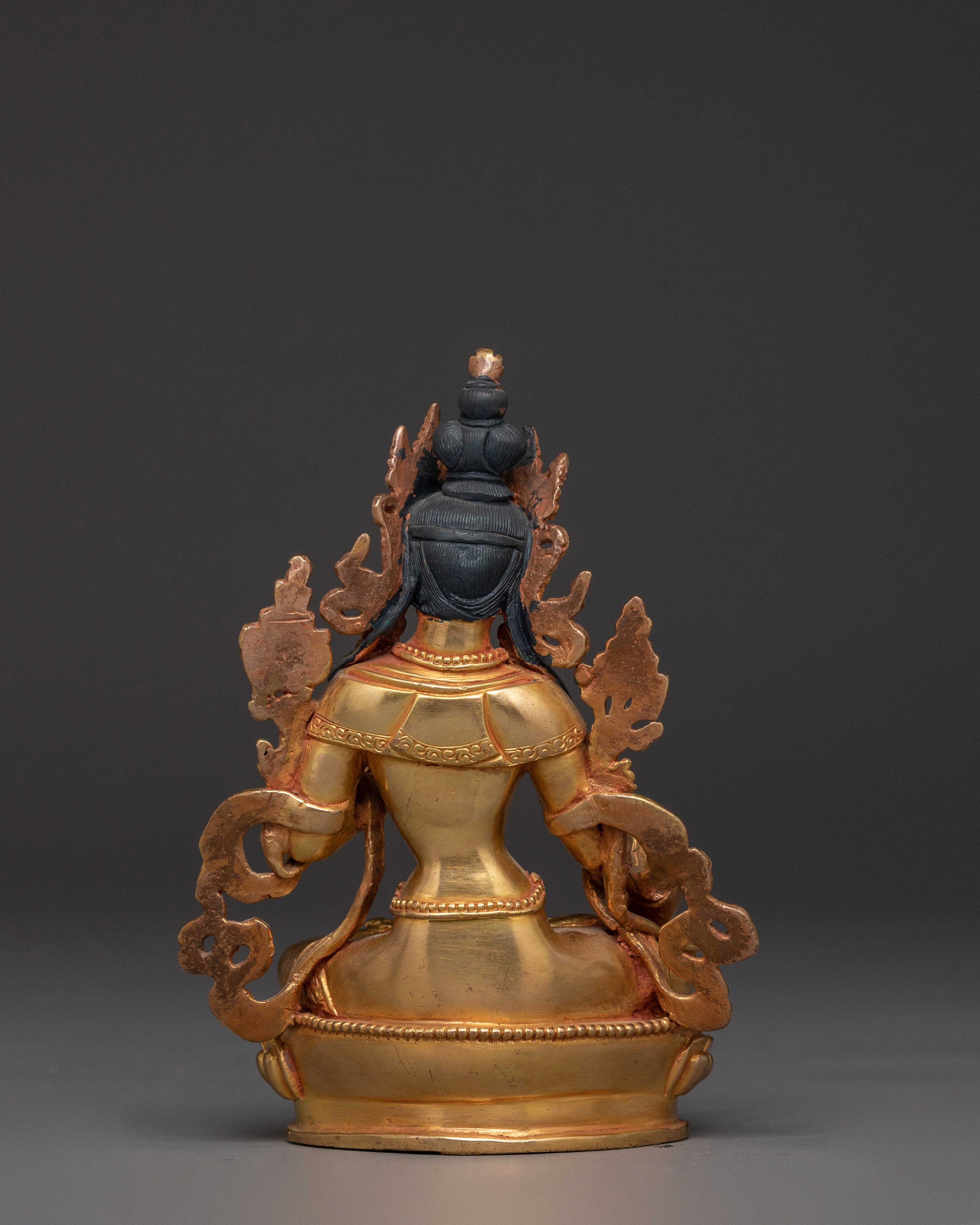 Handmade Buddhist Statue of White Tara | Symbol of Compassion and Long Life