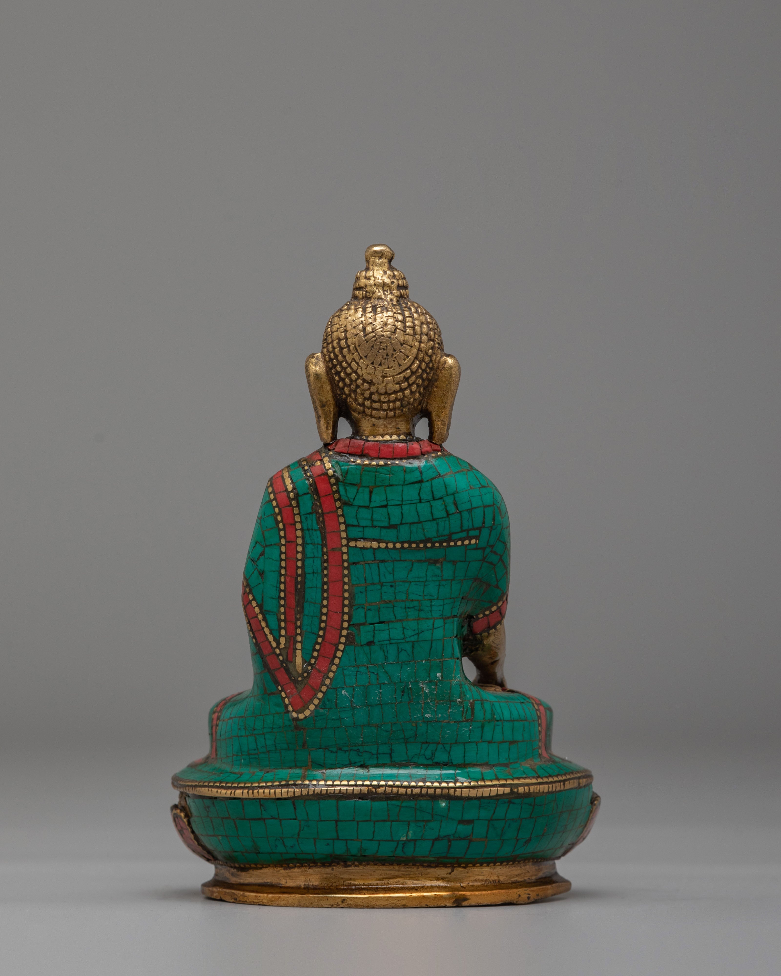 Handmade Shakyamuni Buddha Tibetan Statue | Tibetan Sculpture