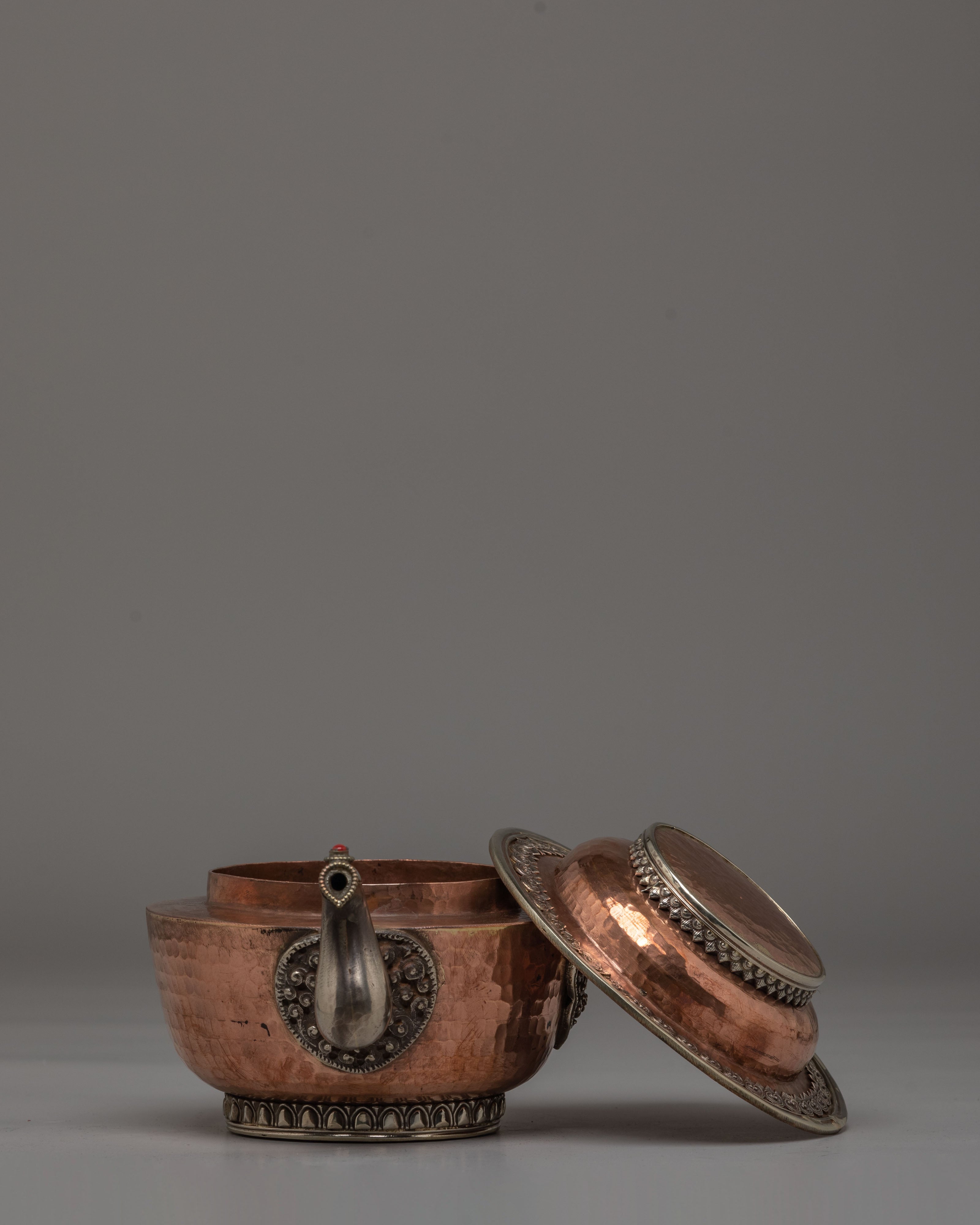 Handcrafted Offering Water Bowls Set | Tibetan Ritual Bowls for Spiritual Offerings