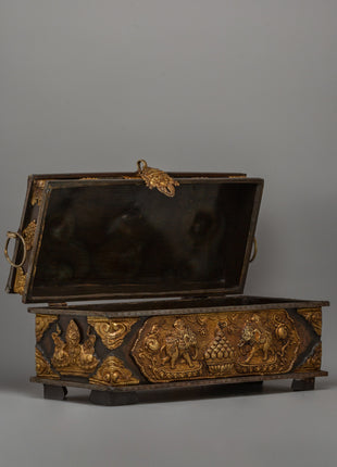 Brass Treasure Box | A Timeless Storage Chest