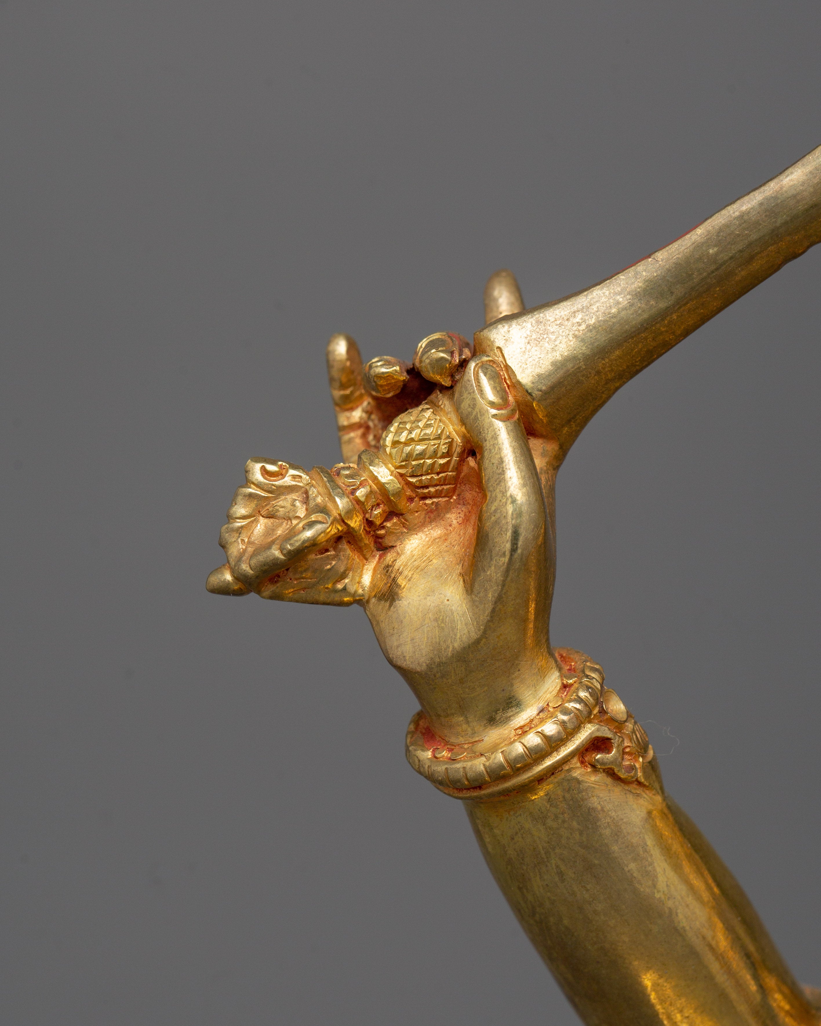 Religious Wisdom Deity Manjushri Statue | Buddhist Sculpture for Enlightenment