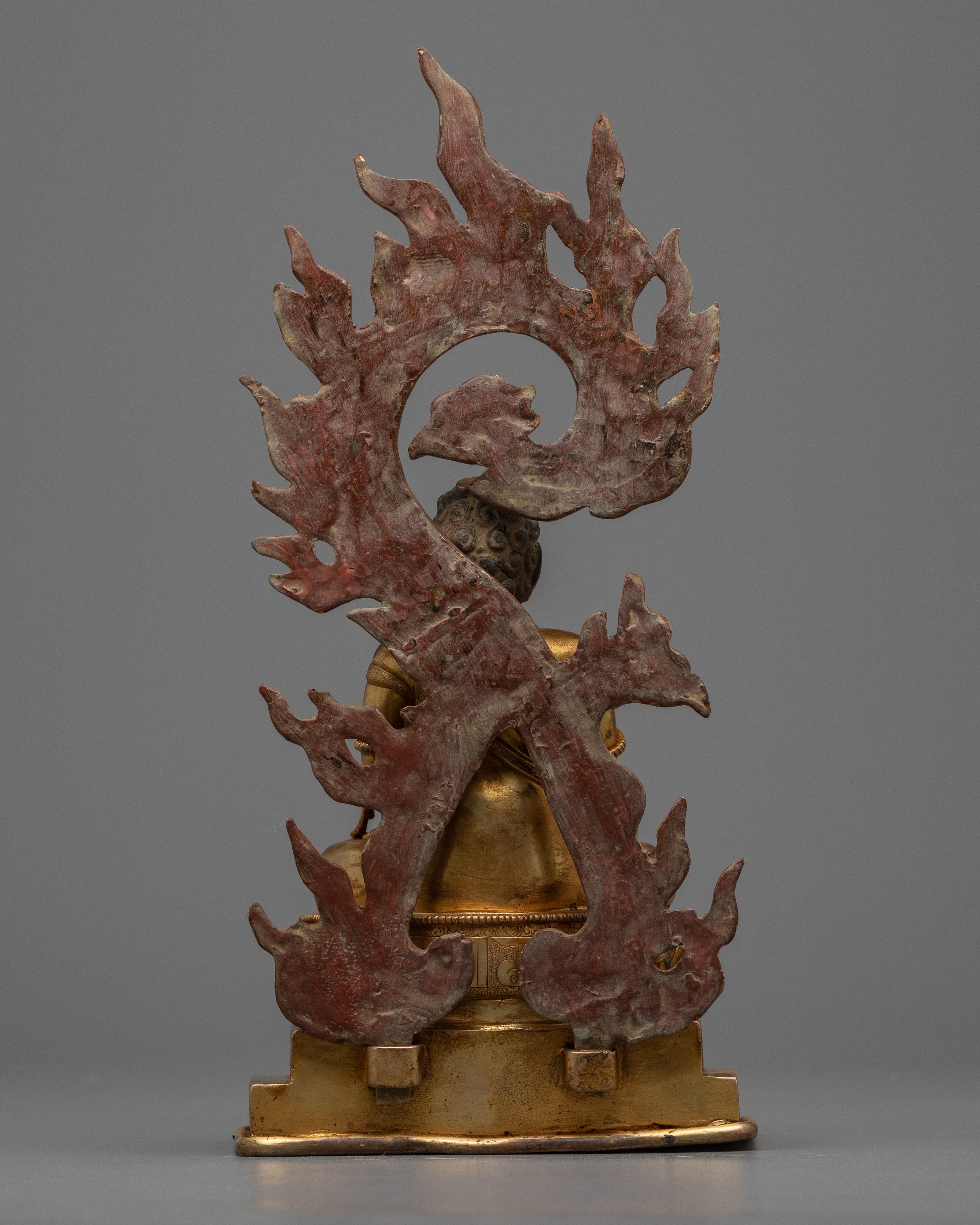 Lord Yamraj Statue for Meditation and Ritual | Himalayan Style Hindu Deity Artwork