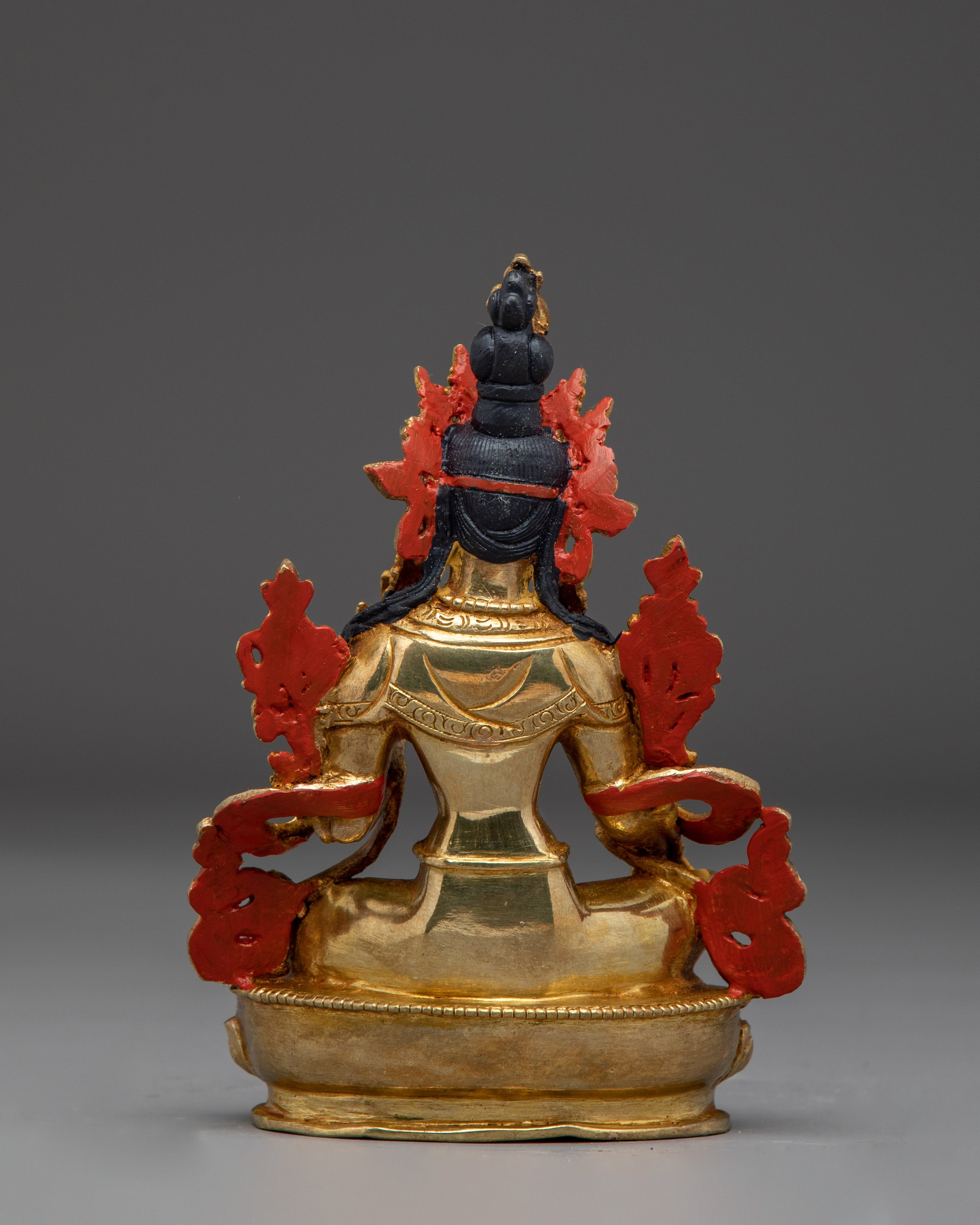 Radiant Golden Shyama Tara Statue | Green Tara - Mother of Liberation