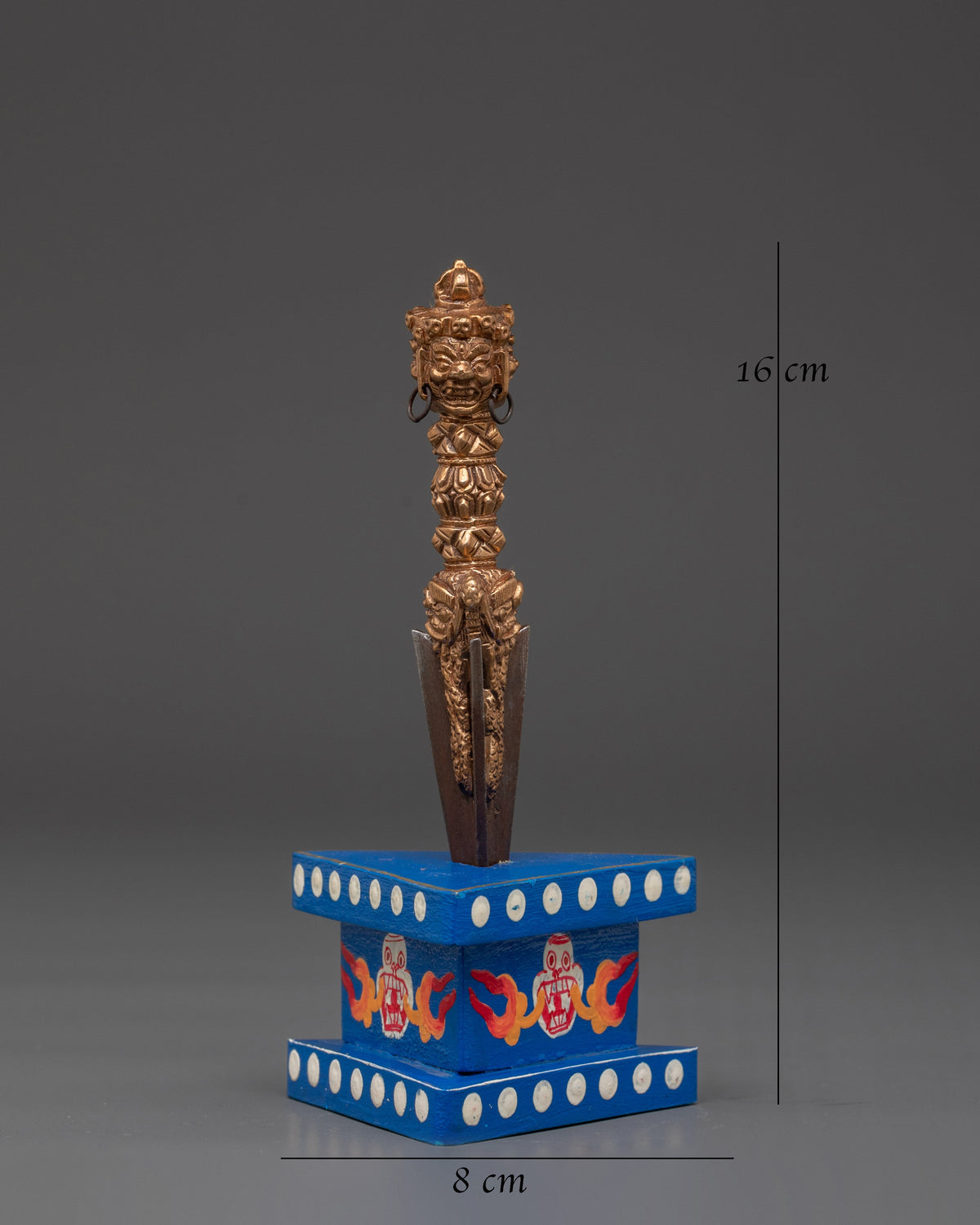Handcrafted Ritual Phurba Dagger | Symbol of Protection & Healing