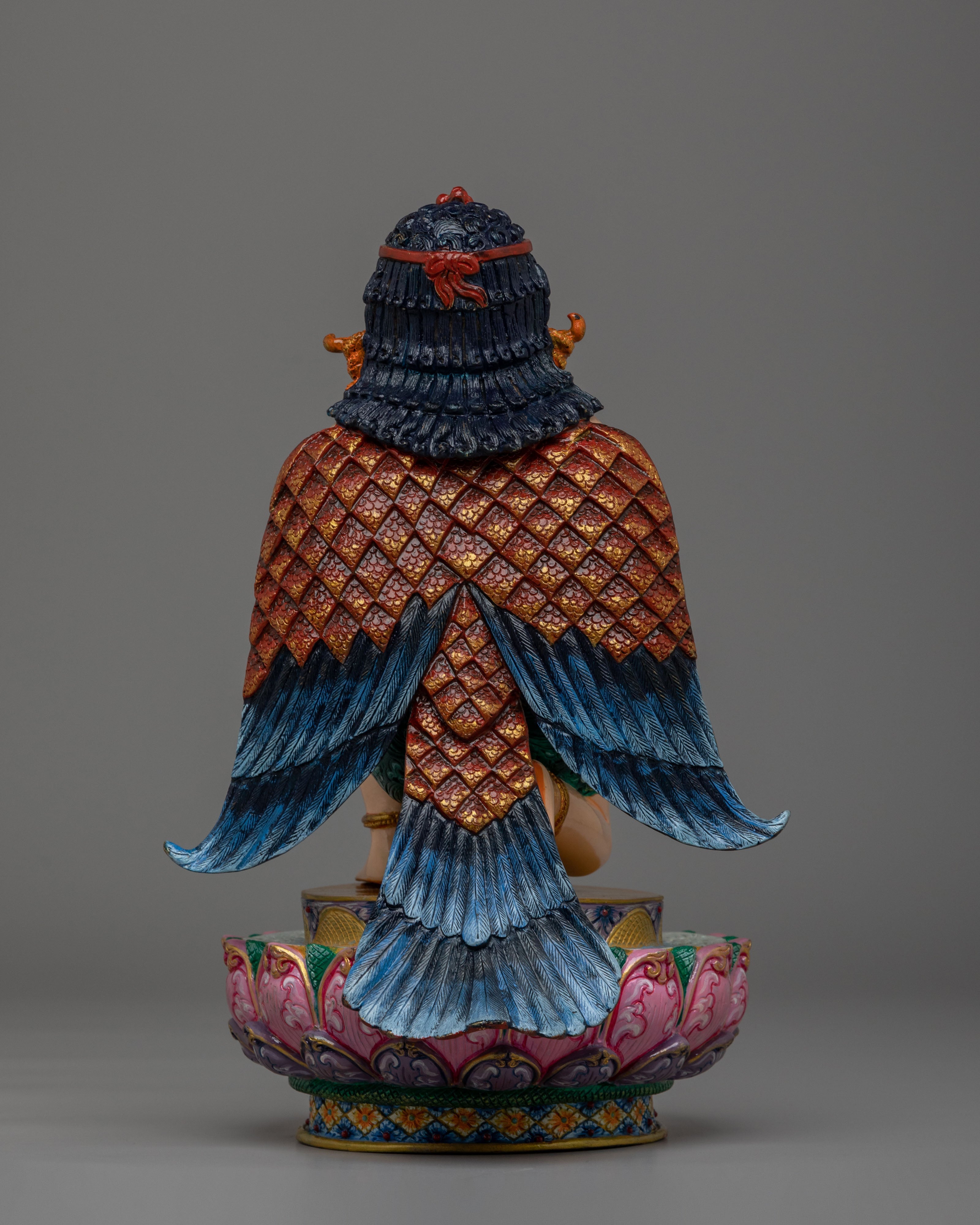 Traditional Garuda Statue | Handcrafted Guardian Deity Sculpture