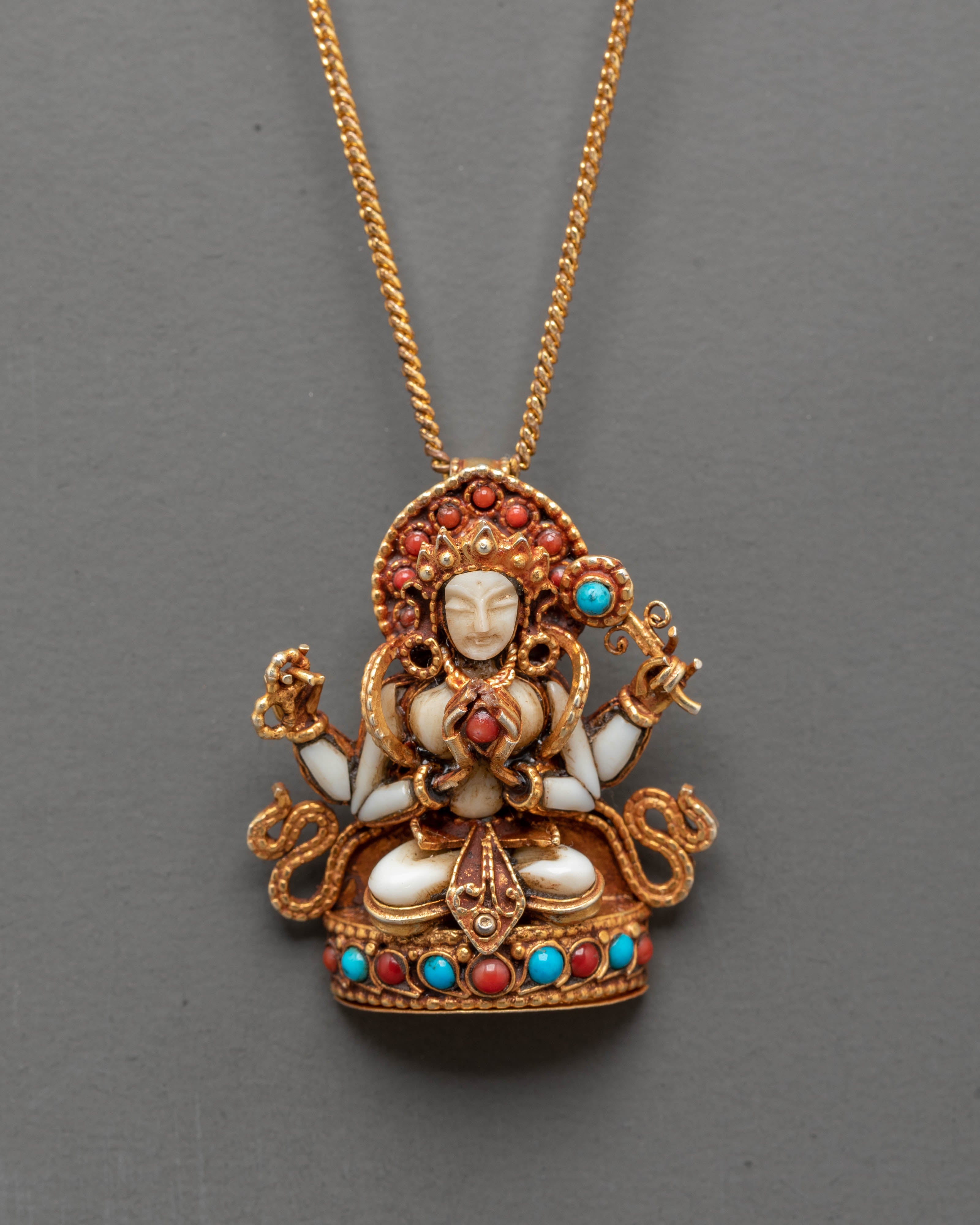 Handmade Protection Deities Locket | Spiritual Protection and Devotional Use