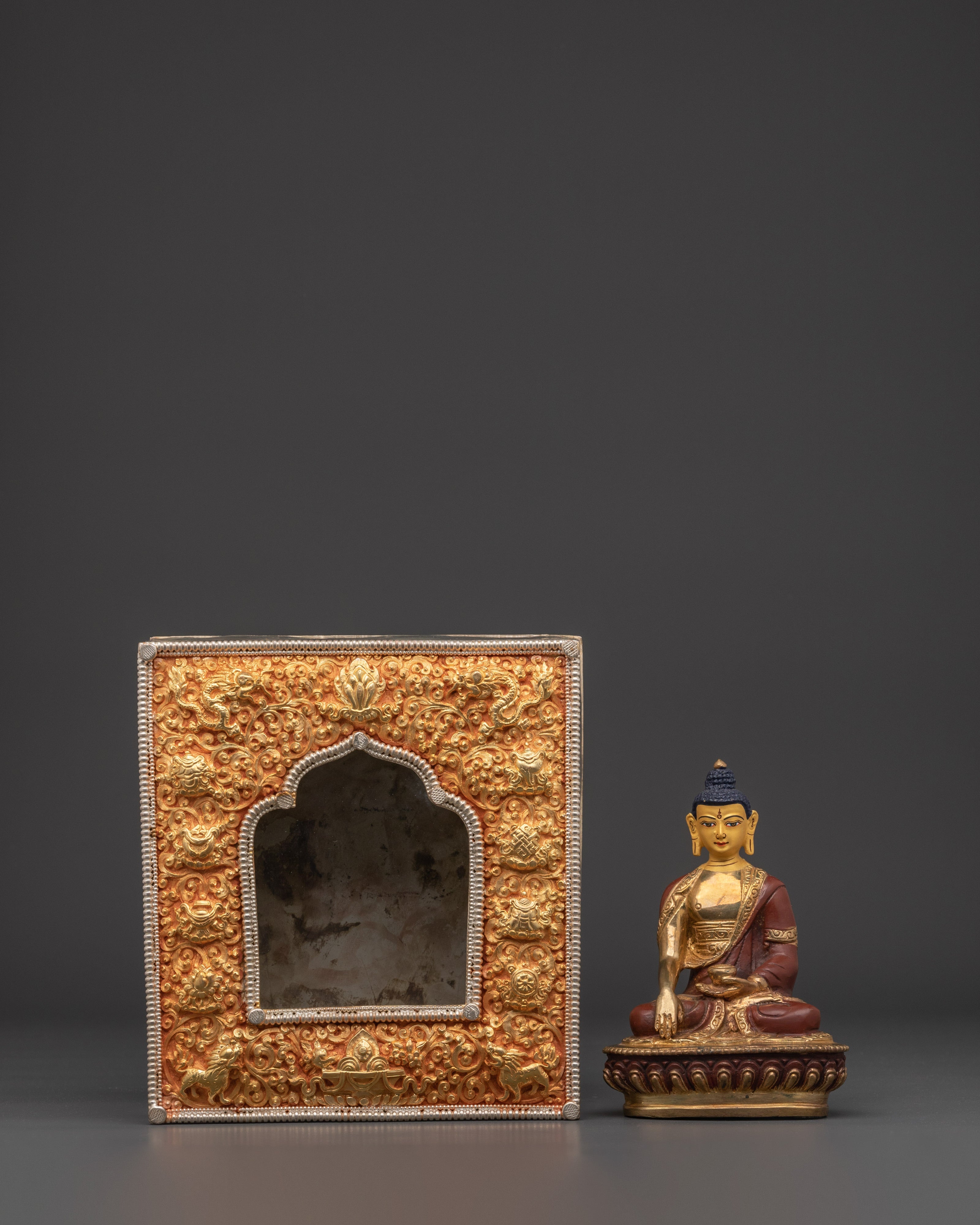 Himalayan Ghau Box with Buddha 