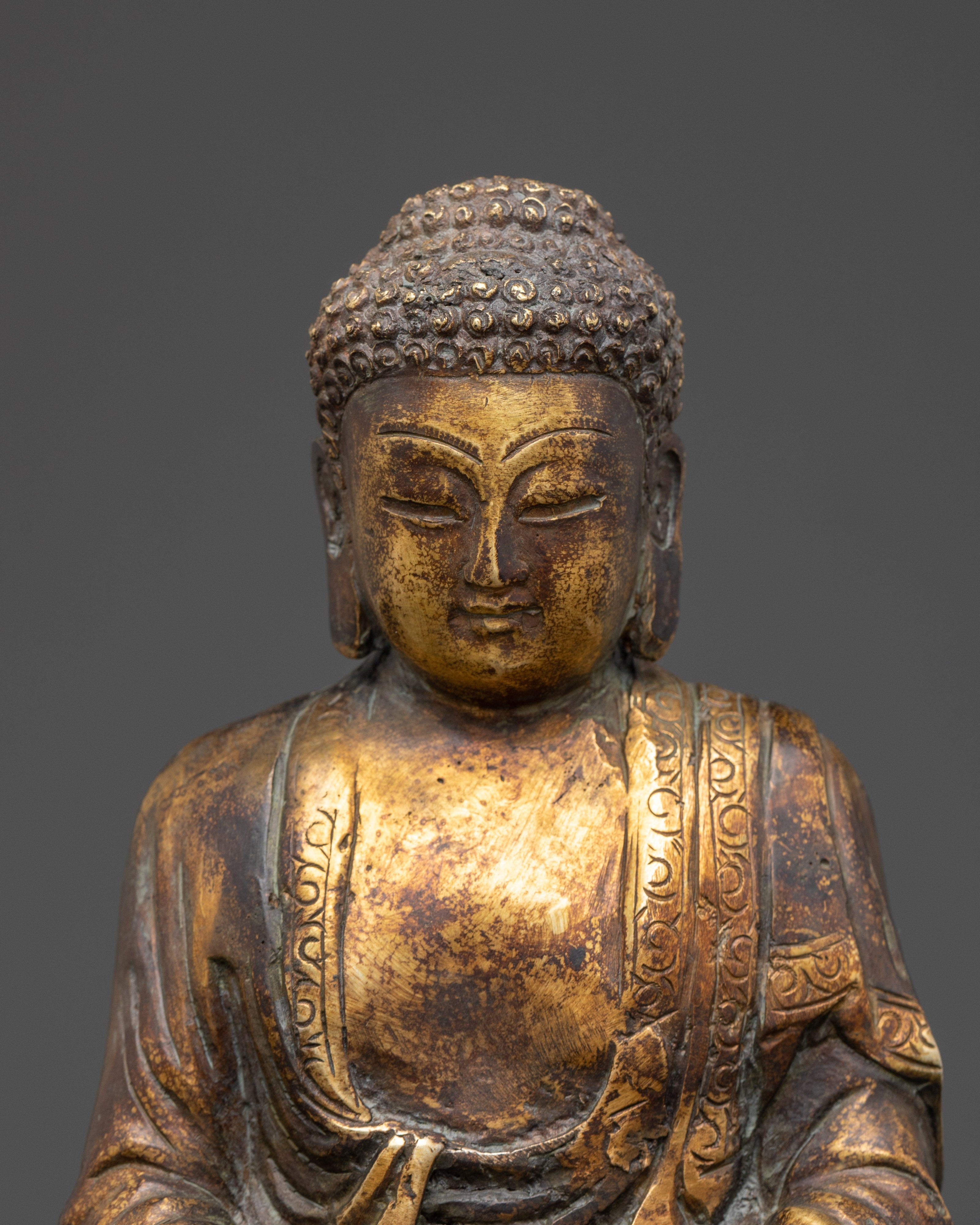 Buddhist Art of Amitabha Buddha | Compassion and Enlightenment Sculpture