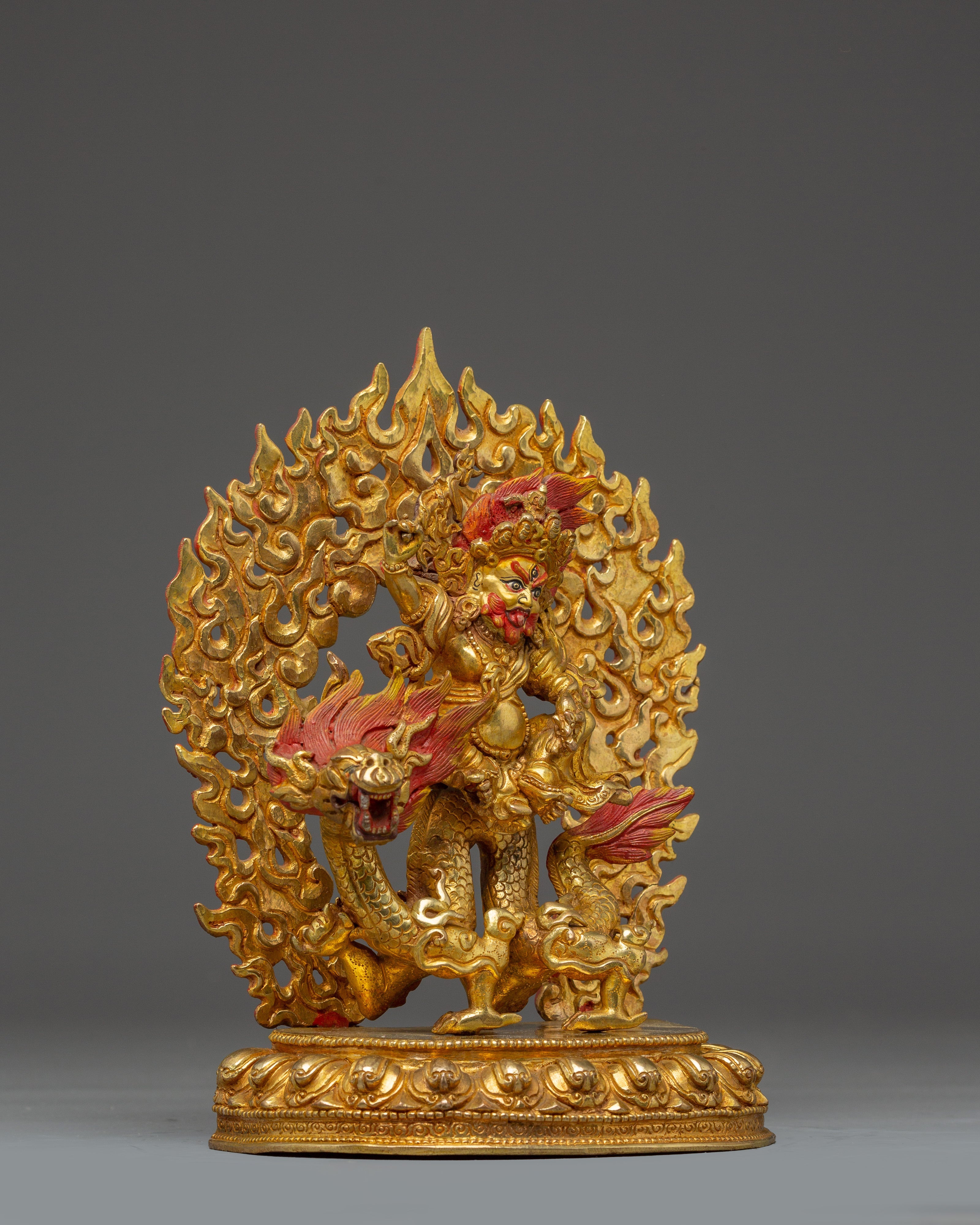 White Dzambhala Tibetan Wealth God | Symbol of Prosperity