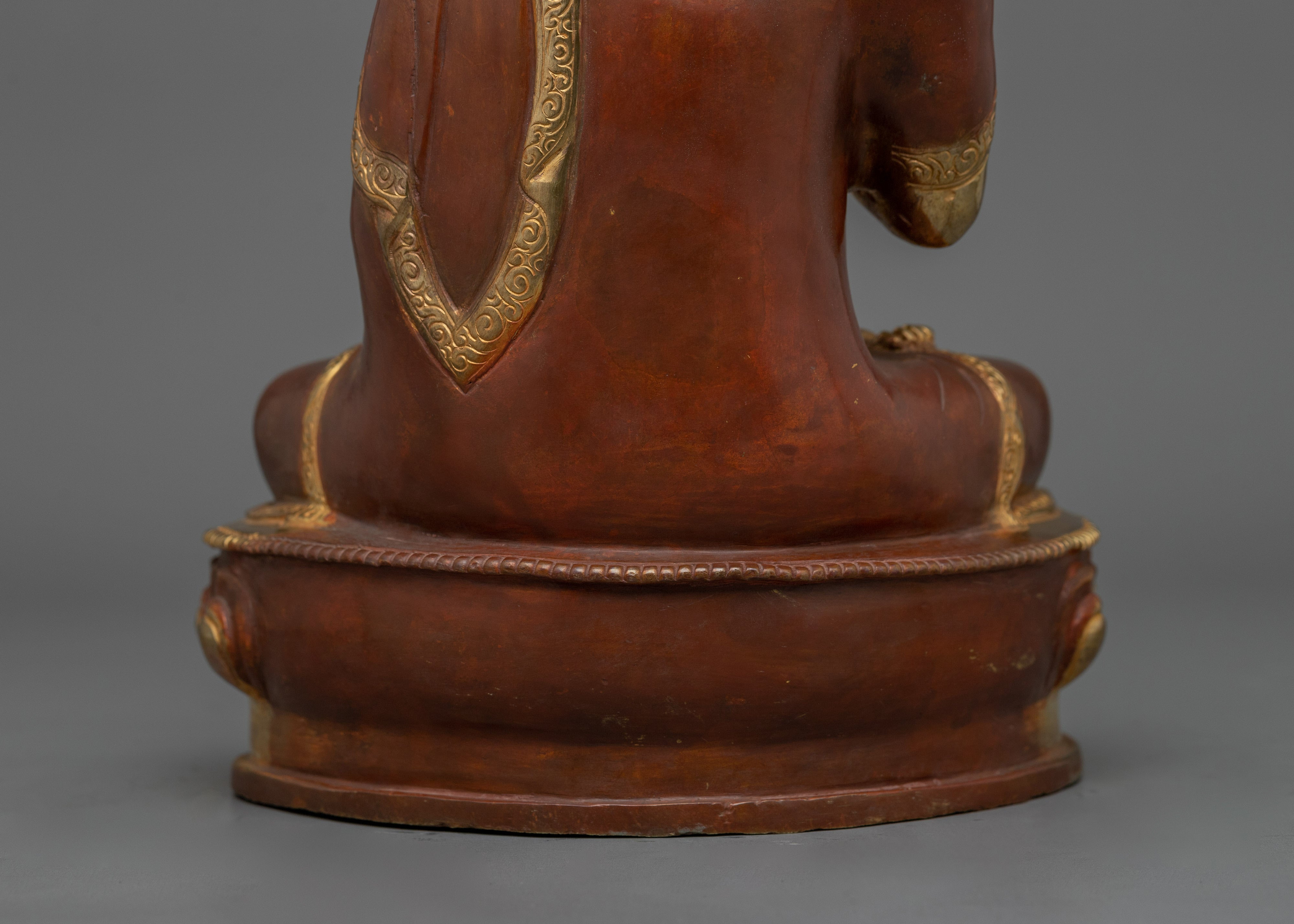 Himalayan Statue Tsongkhapa Set | Gelug Guru Figures