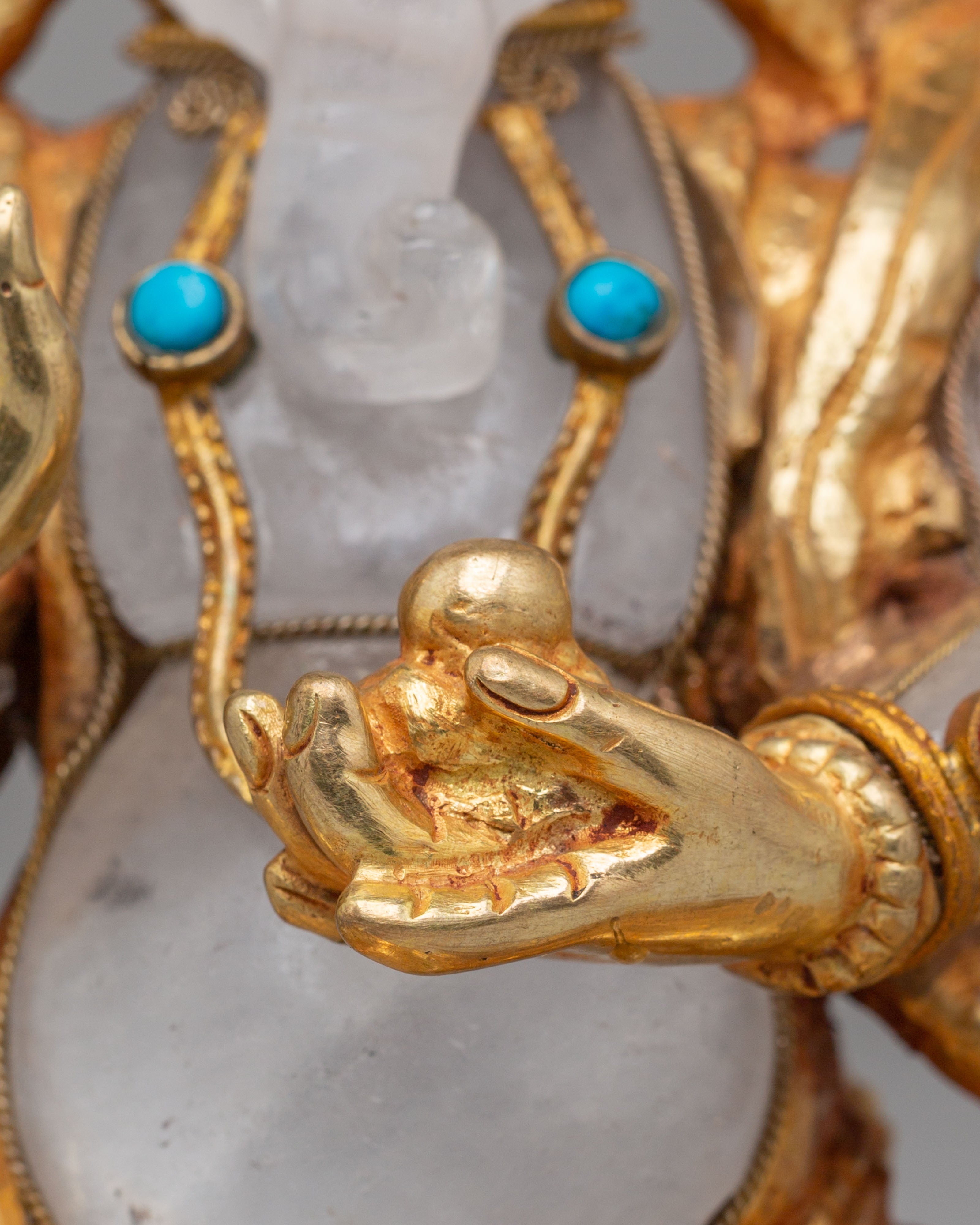 Spiritual Altar Ganesha Statue | Hindu Deity of Wisdom and Prosperity