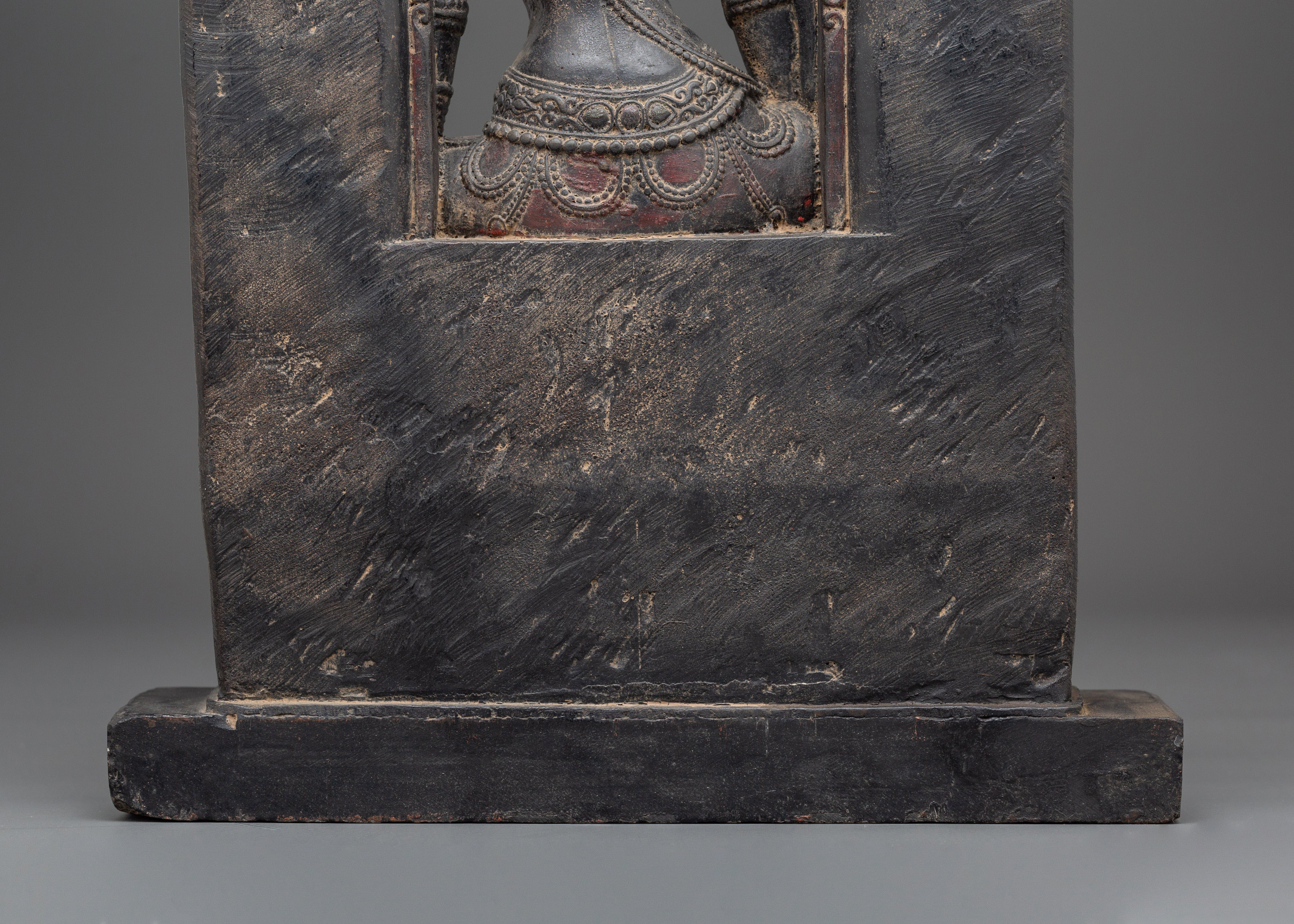 Compassion Deity Green Tara on Throne | Shyama Tara Sculpture