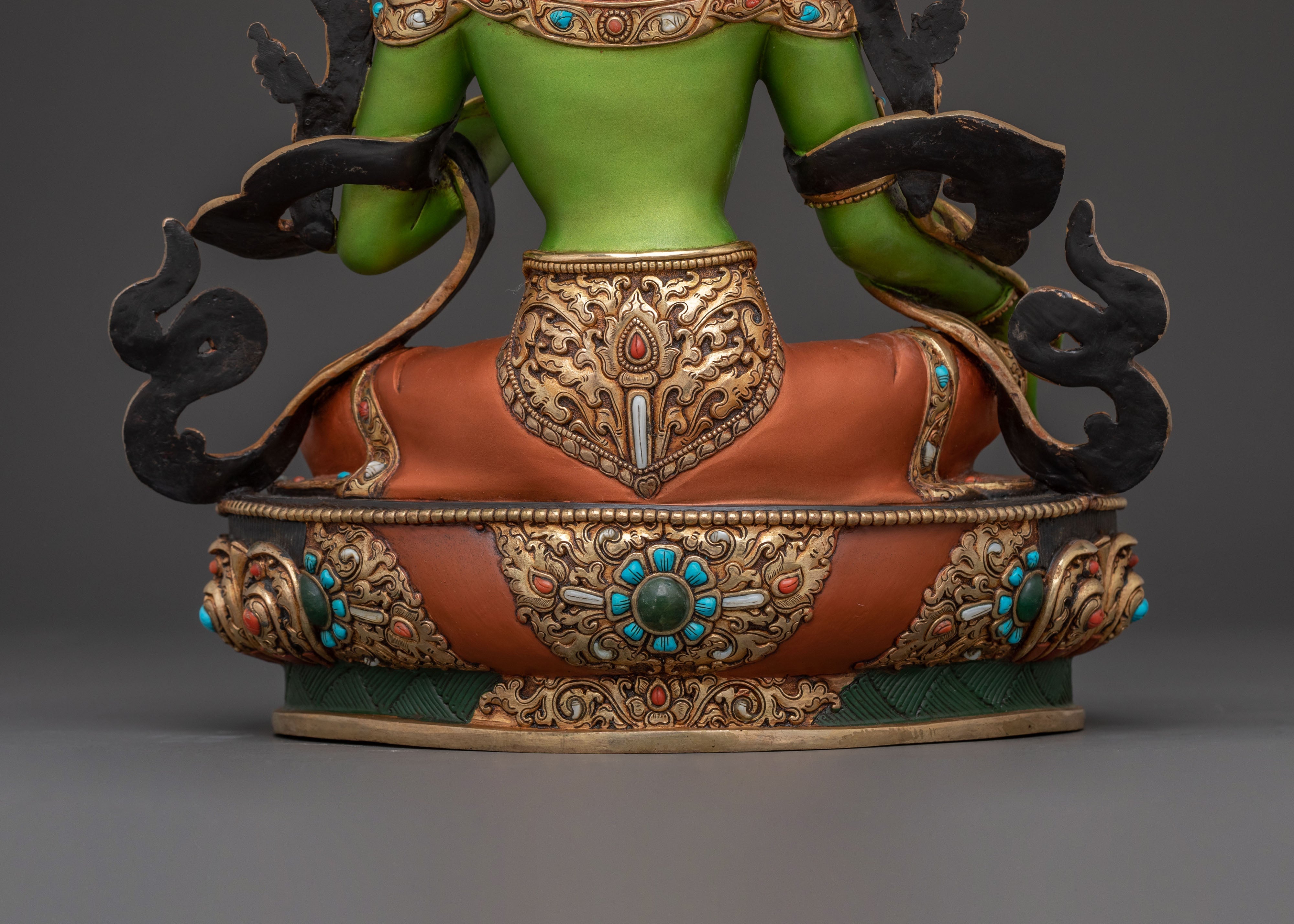 Green Tara Liberator Buddha Statue | Female Bodhisattva