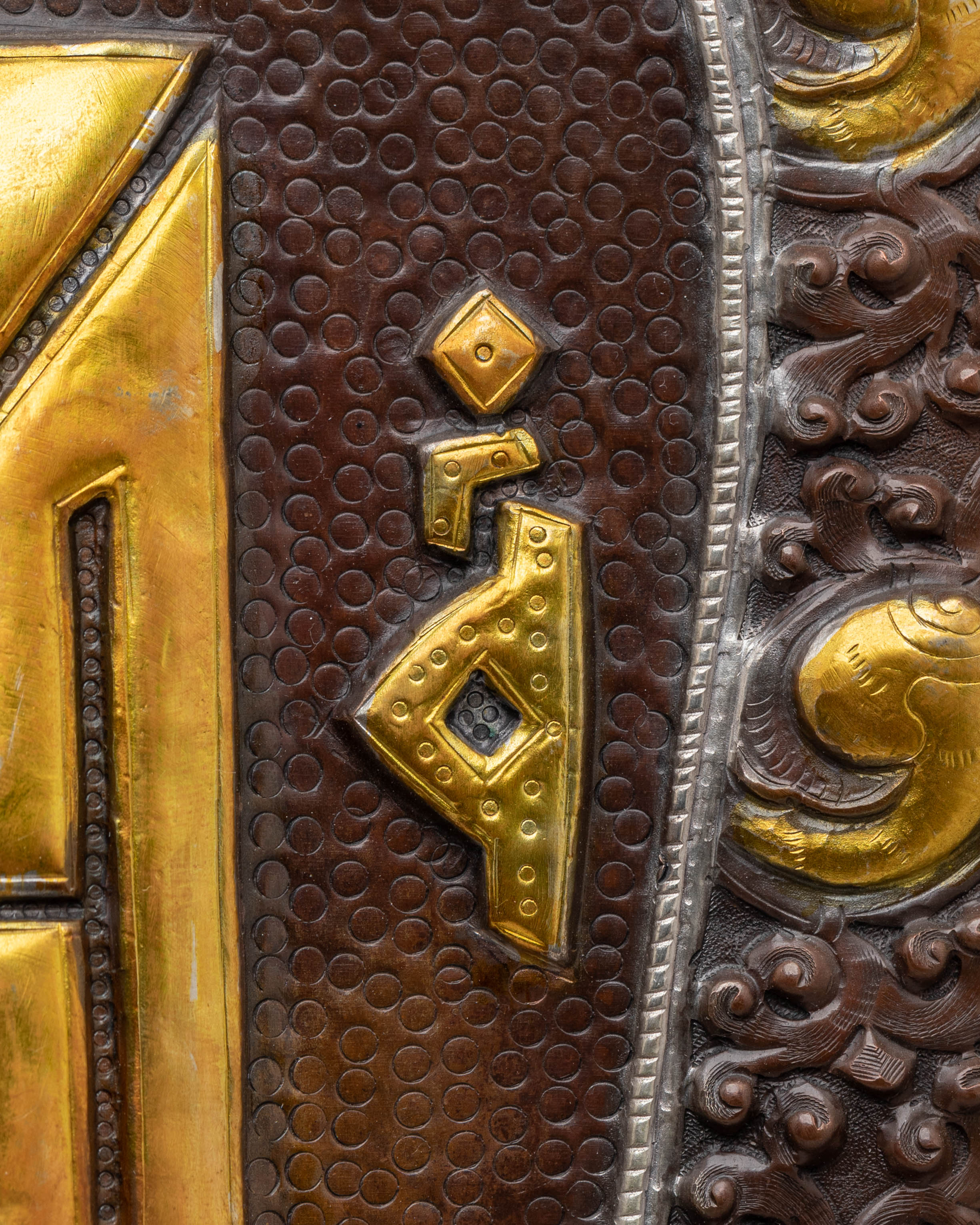 Handcrafted Kalachakra Buddhist Wall Hanging | Symbol of Cosmic Harmony