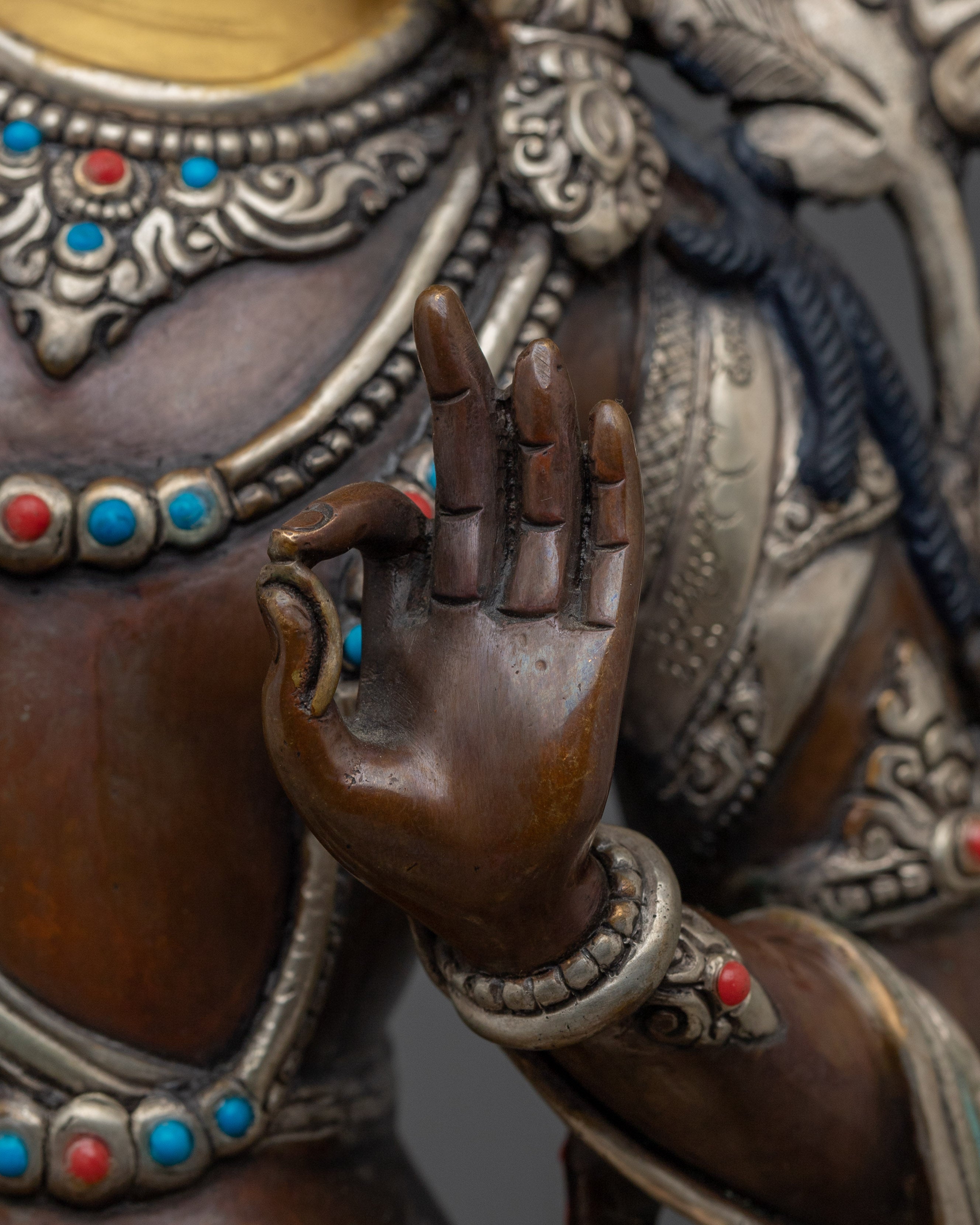Noble Mahanaya Buddhist Manjushri Sculpture | The Bodhisattva of Enlightenment