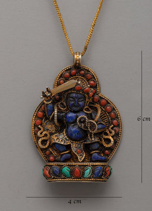 Gold-plated filigree Pendant | Spiritual Jewelry wear