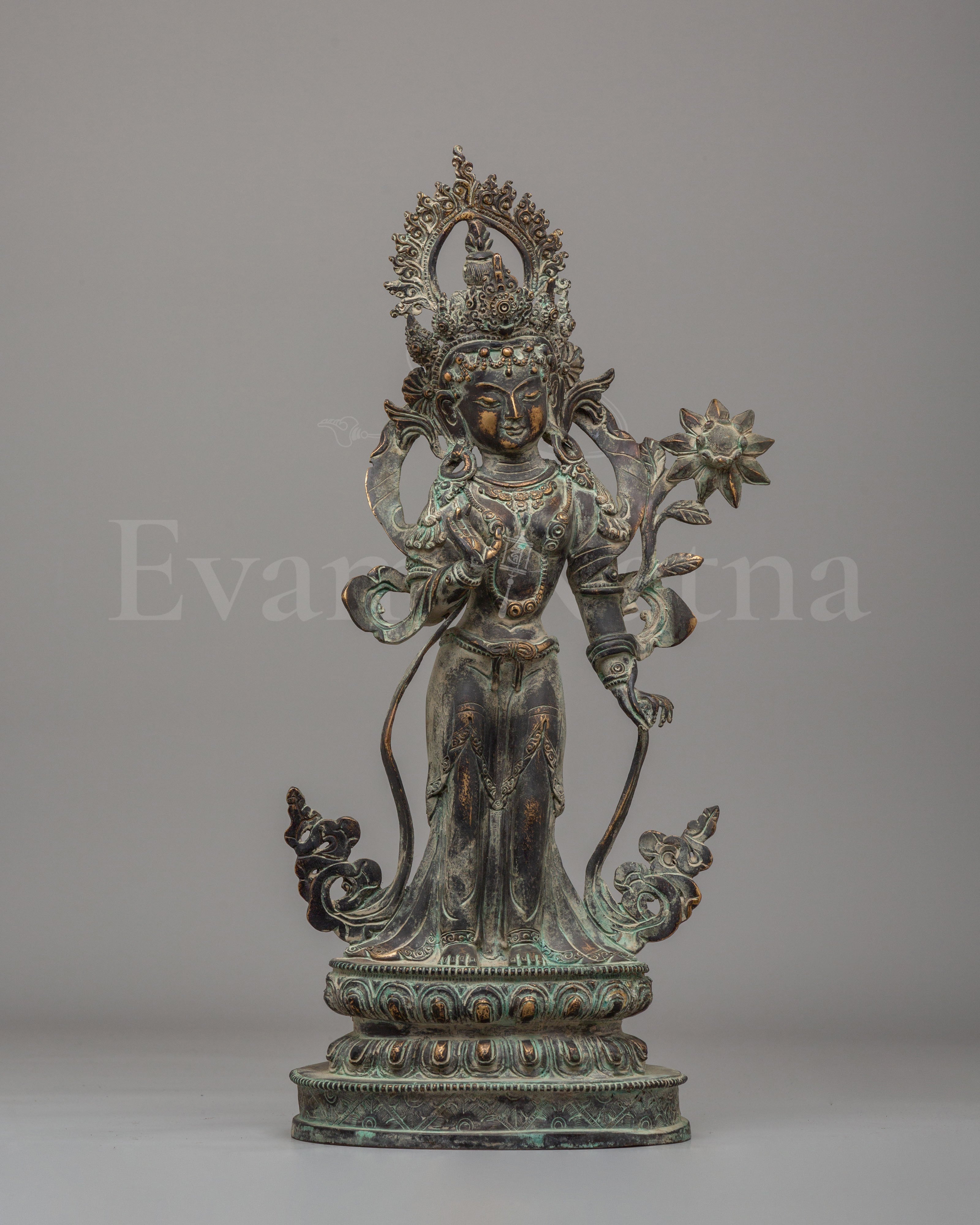 Himalayan Standing Tara Figurine   