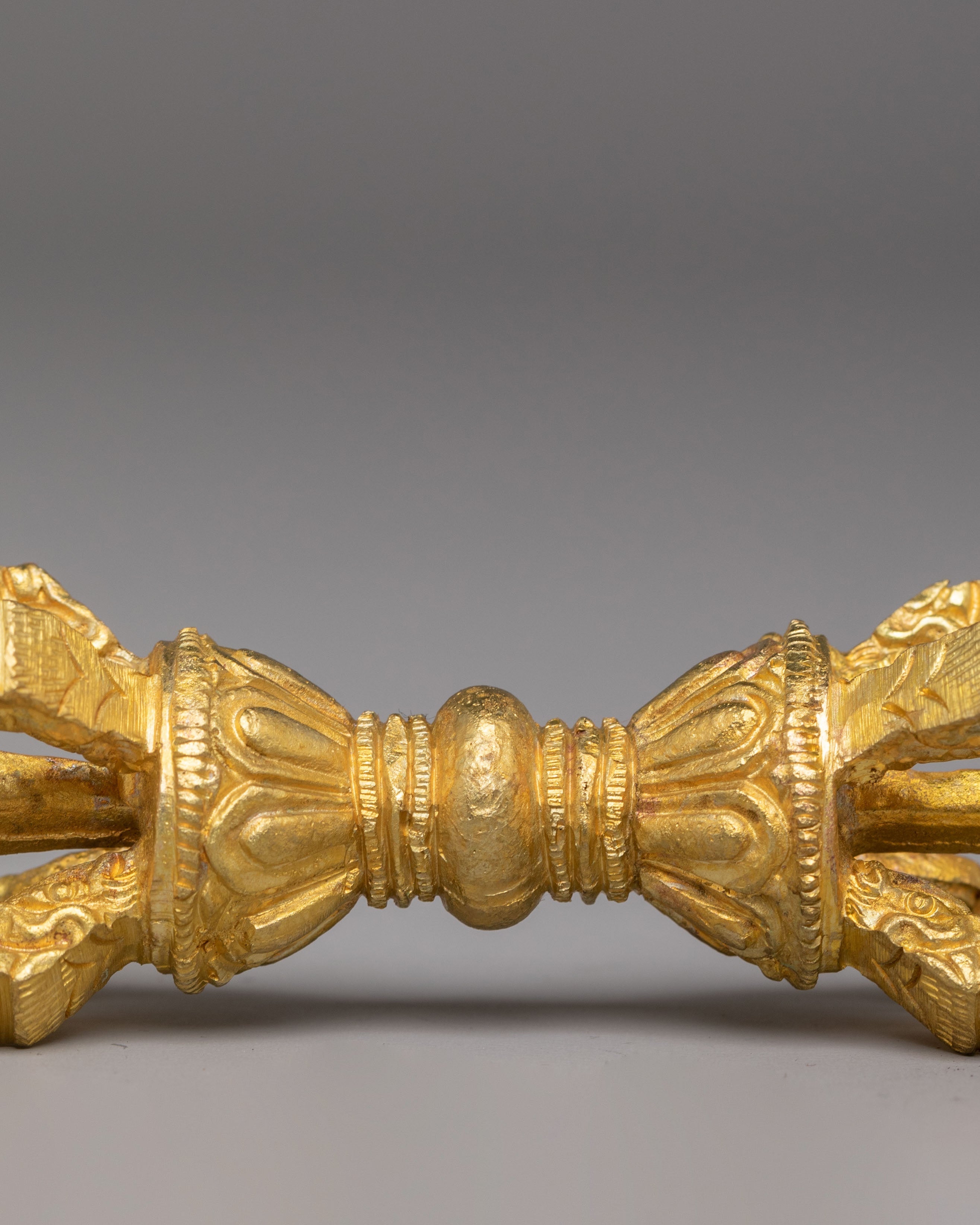 Traditional Tibetan Prayer Bell and Vajra Set | Buddhist Meditation Tools