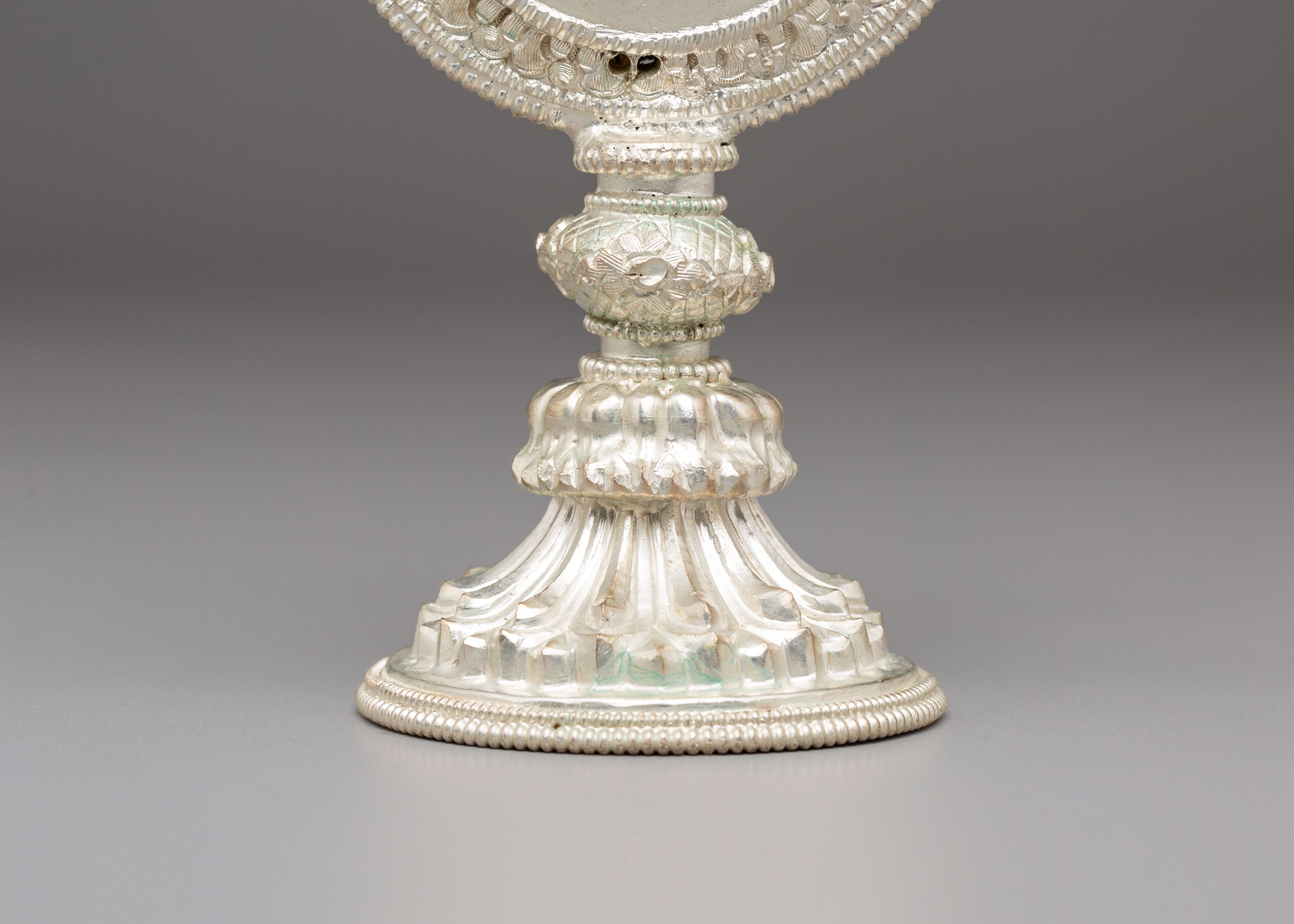 Handmade Buddhist Ritual Mirror | Tibetan Sacred Mirror