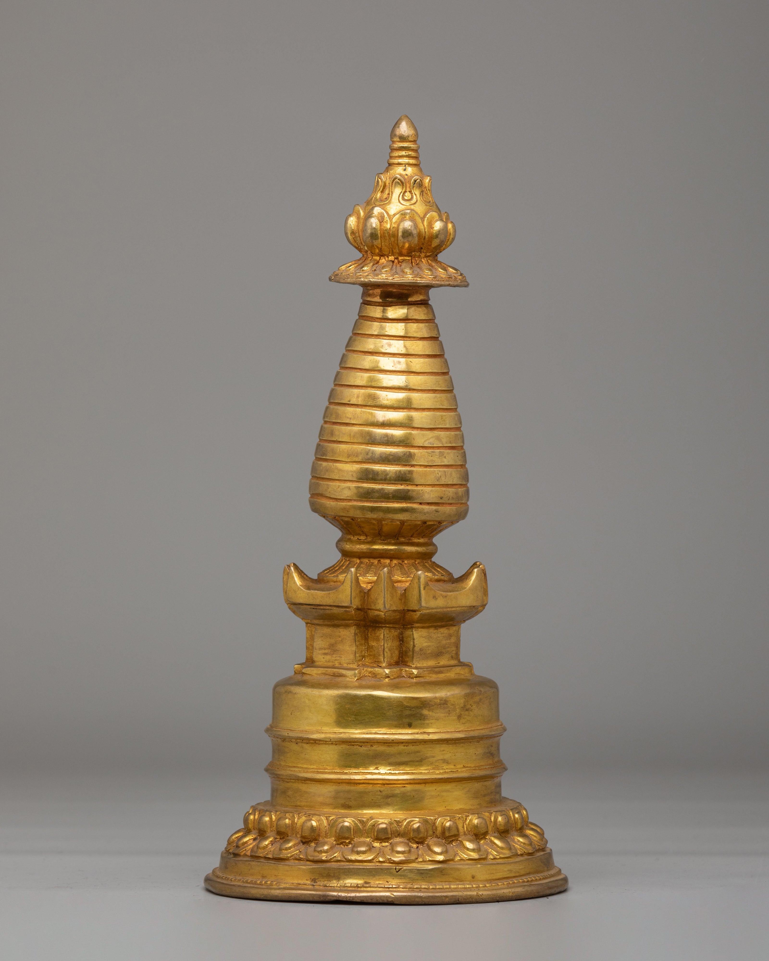 Vajrayana Kadampa Chorten | Handcrafted Tibetan Buddhist Shrine