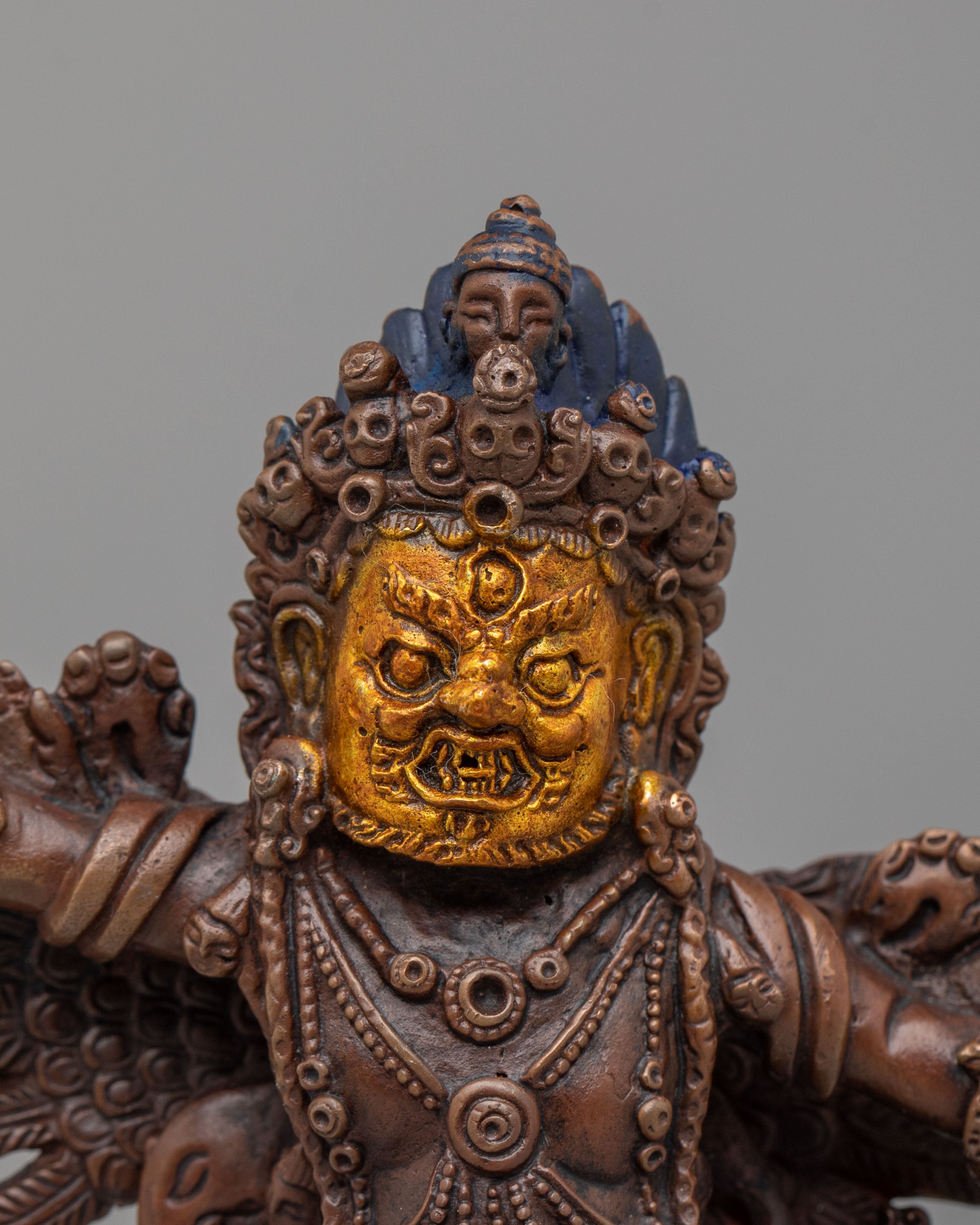 Vajrakilaya Ritual Deity Statue | Sacred Tibetan Art