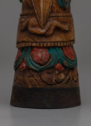 Handcrafted Mahakala Statue | Guardian of Tibetan Buddhism