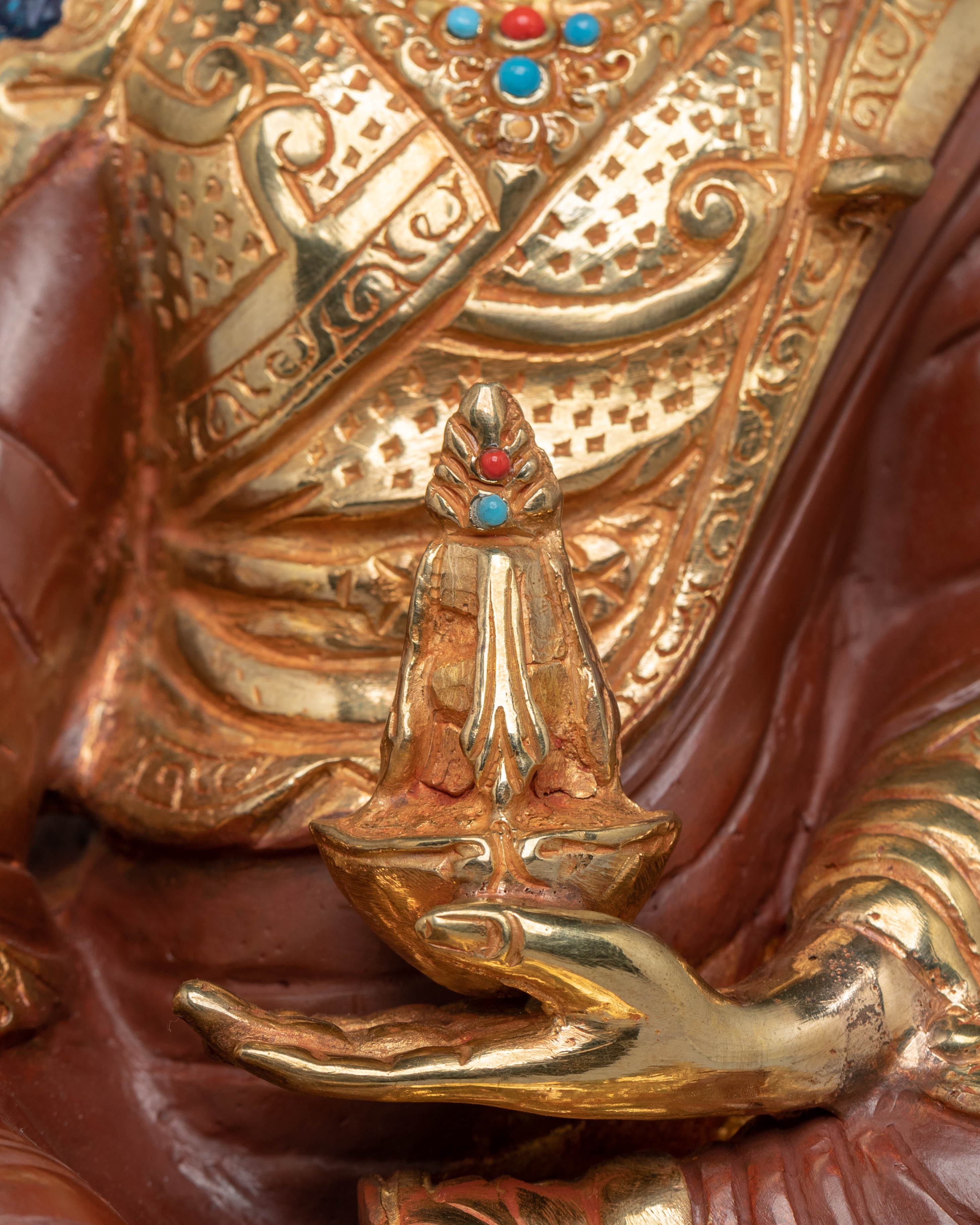 Statue of Tantric Master Guru Rinpoche | Great Guru of Tibet