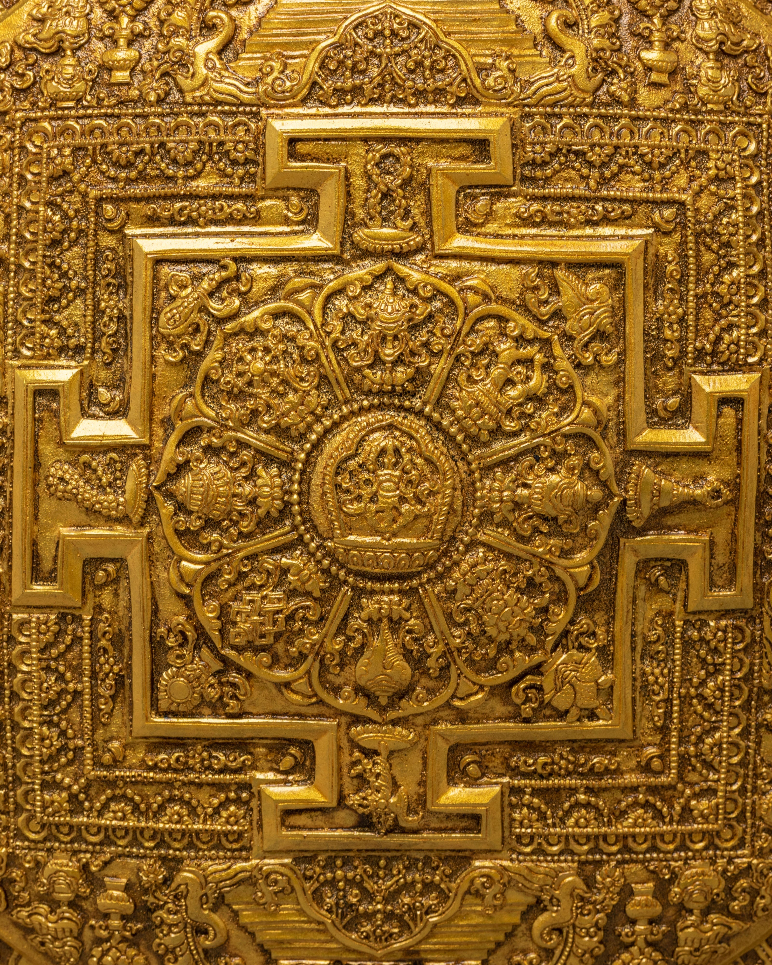 Eight Auspicious Symbol Wall Art | Symbols of Prosperity