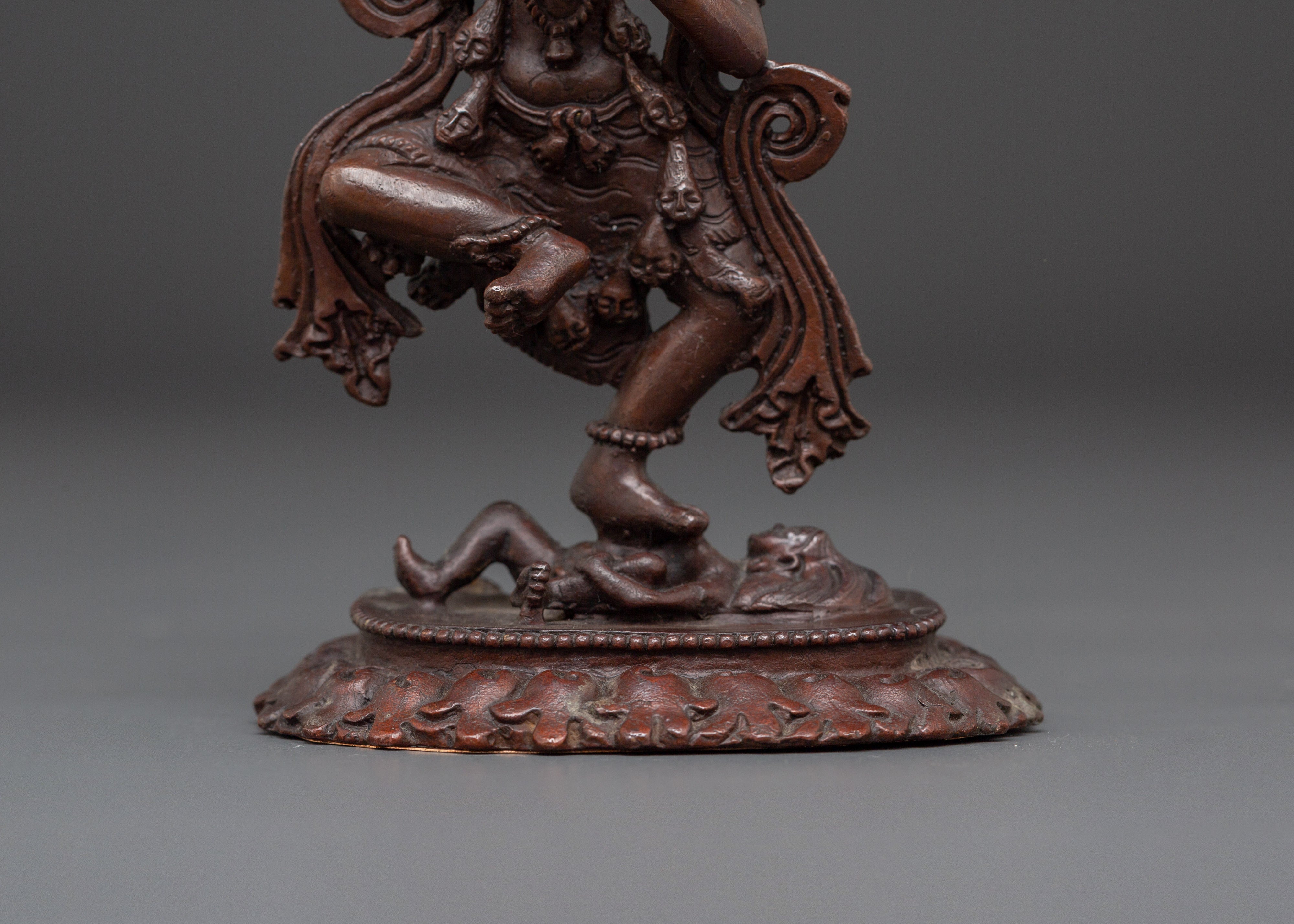 Simhamukha Dakini Statue | Wrathfull Female Deity