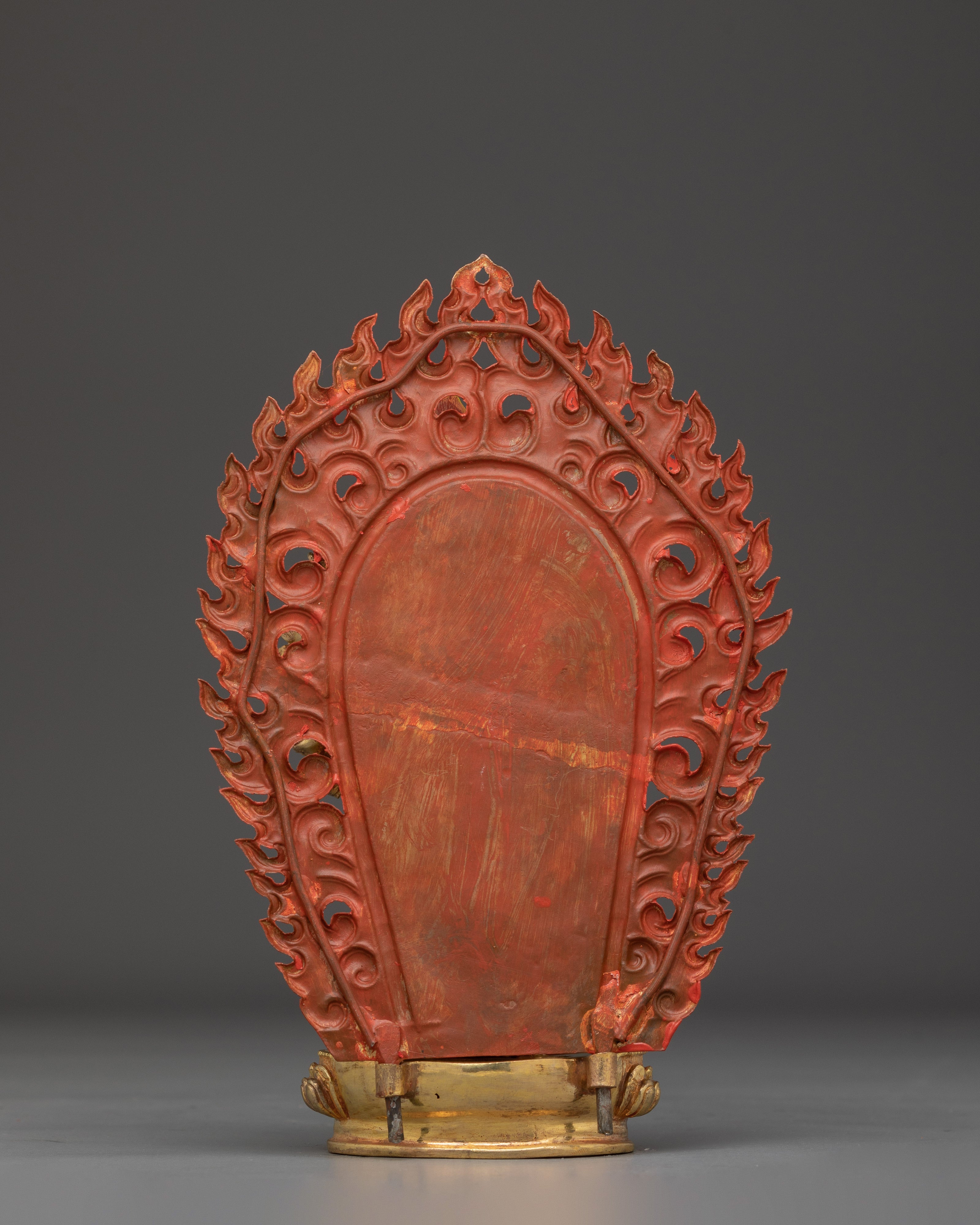 Handcrafted Hevajra Gold Gilded Statue | Protector and Symbol of Wisdom