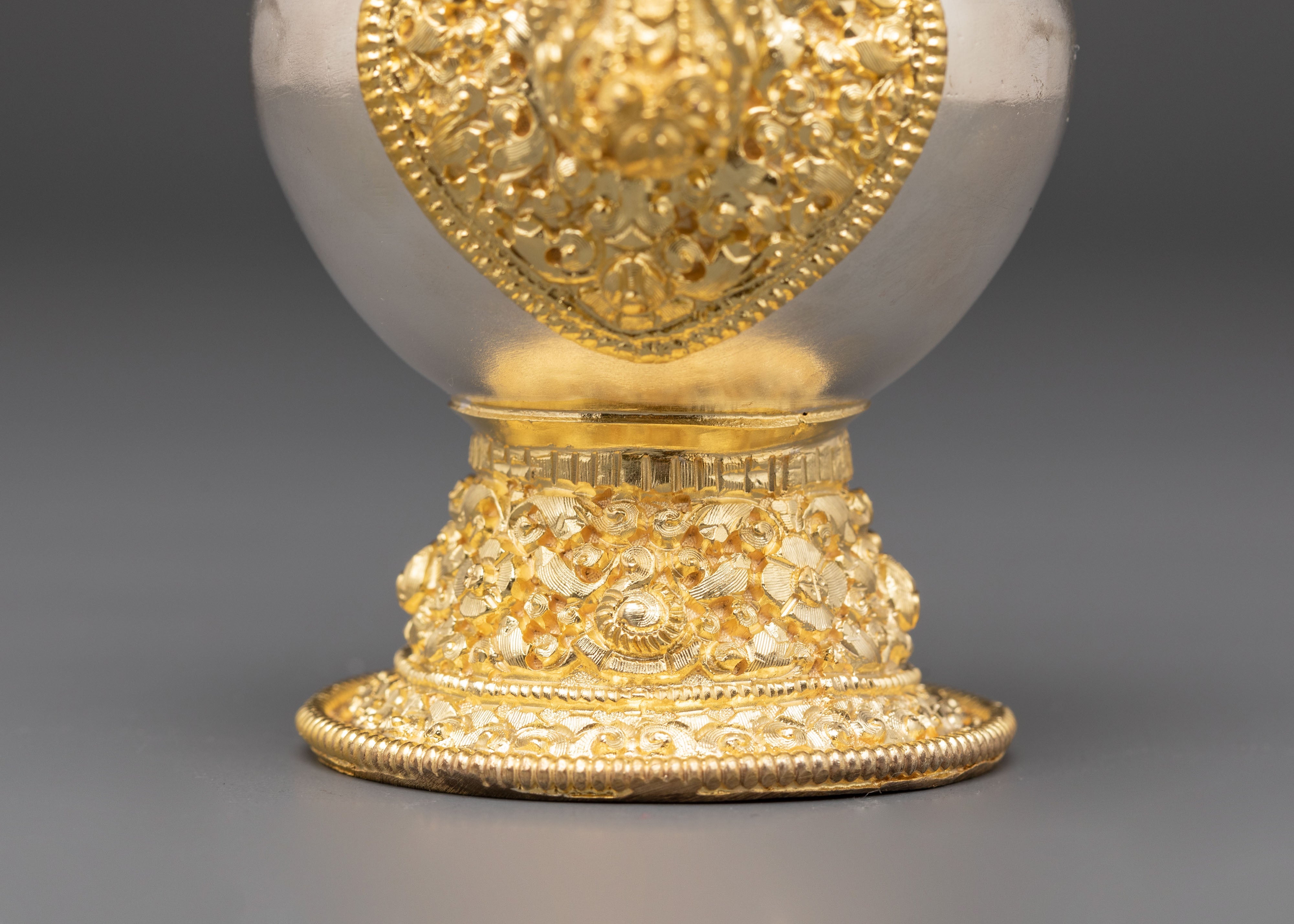 Himalayan Bhumba Pair | Tibetan Buddhist Water Offering Vases