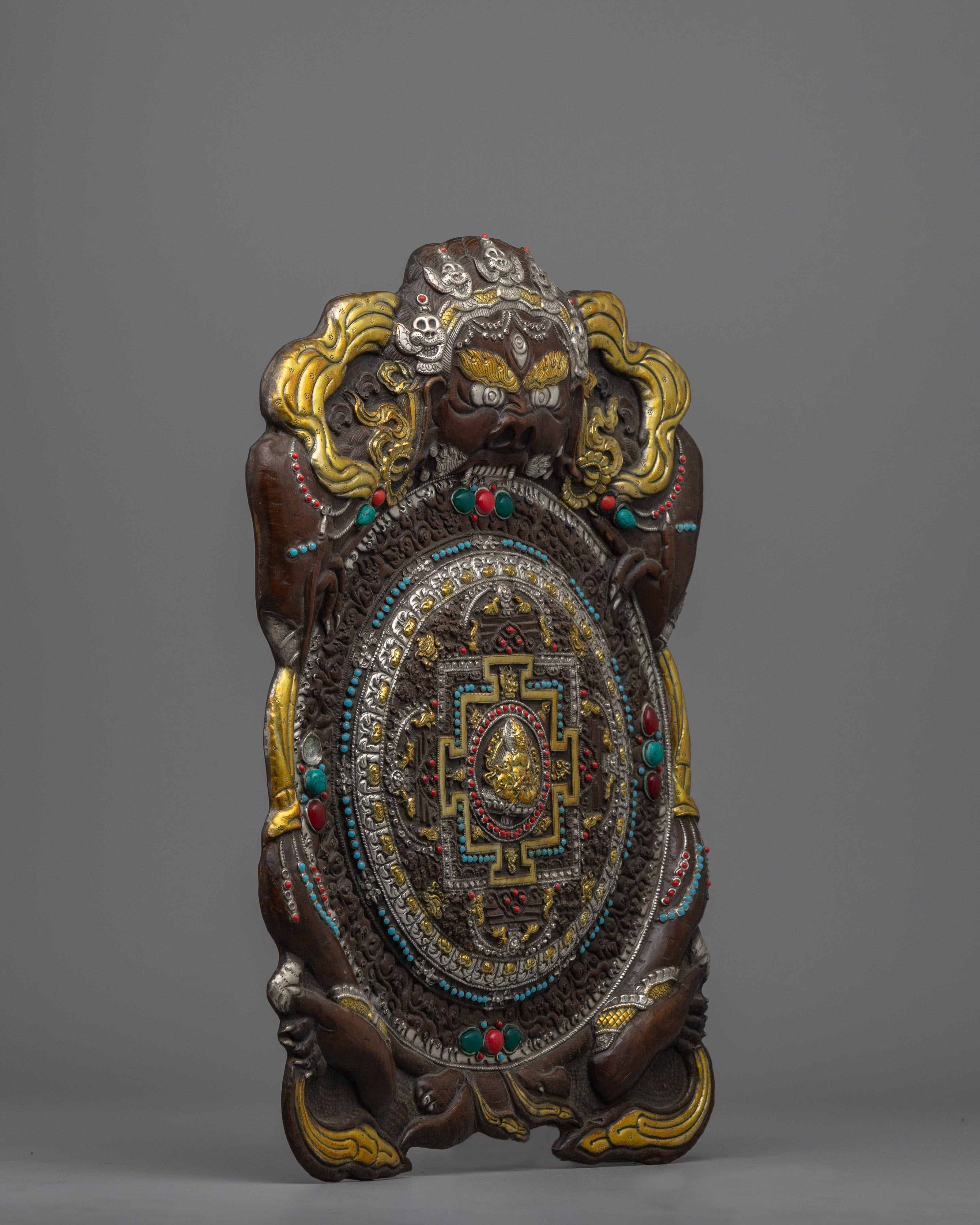 Tibetan Buddhist Deity Dzambhala Wall Hanging | Deity of Wealth and Prosperity