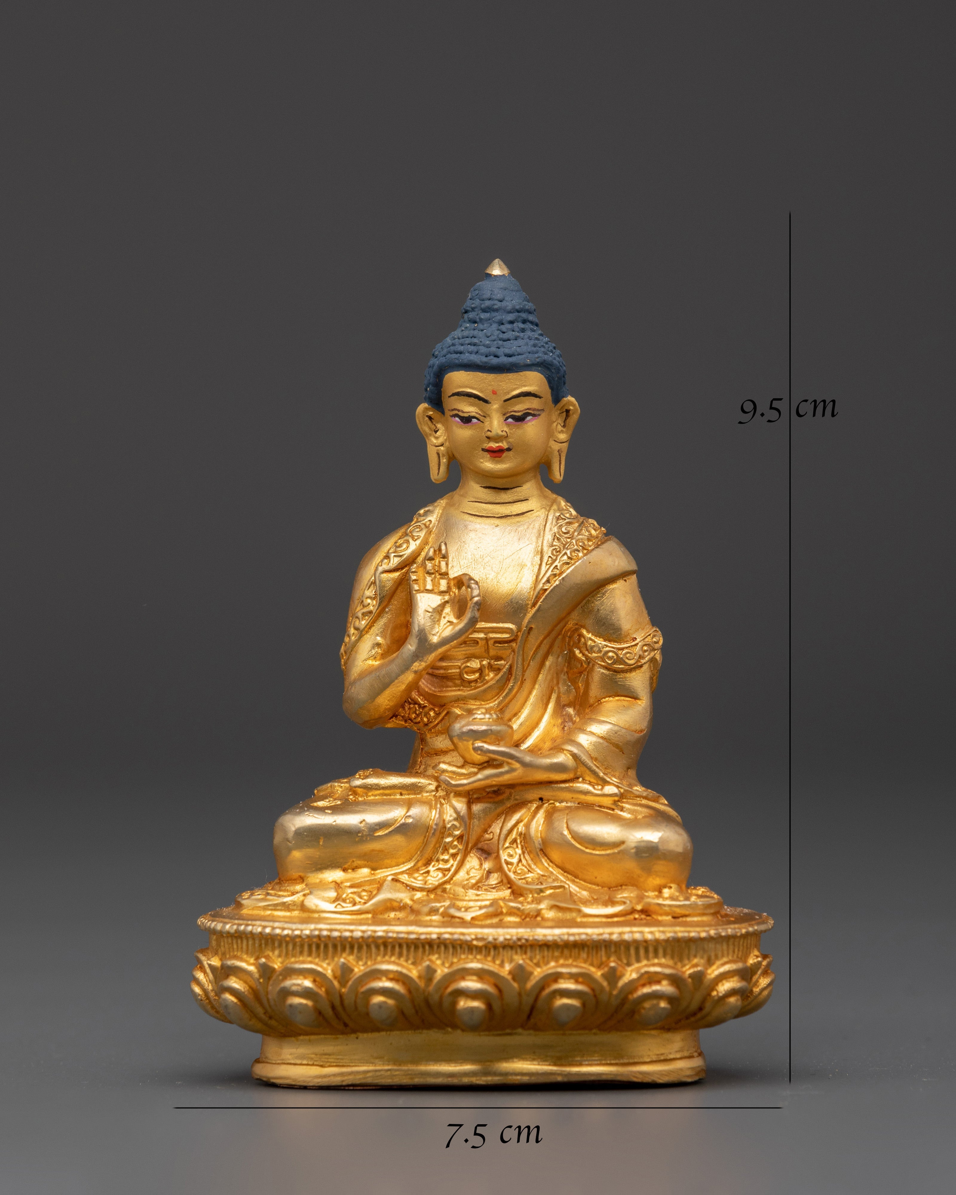The Five Wisdom Buddhas | Spiritual Icon for Meditation & Rituals