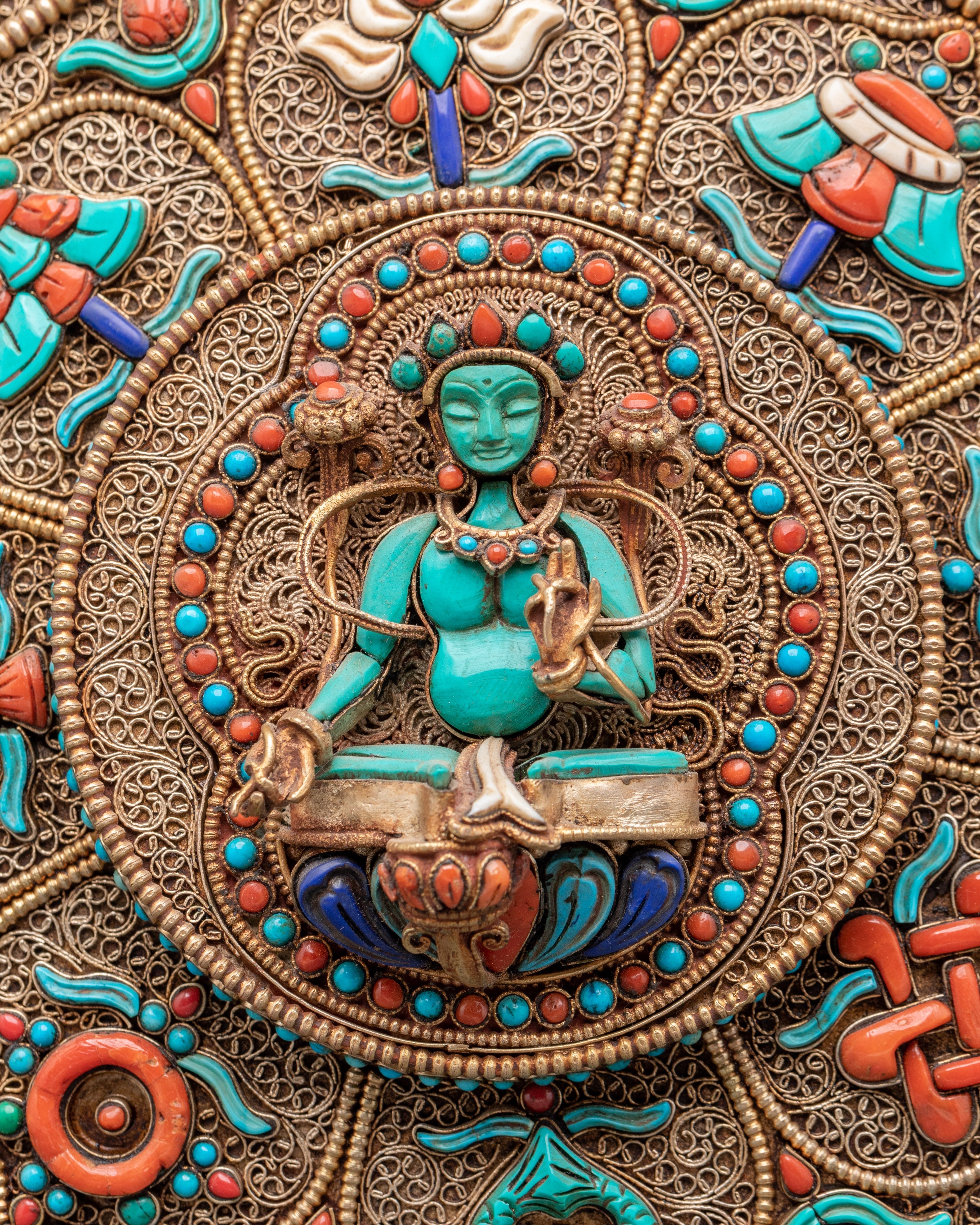 Spiritual Meditation Wall Hanging | Sacred Wall Art for Meditation Spaces