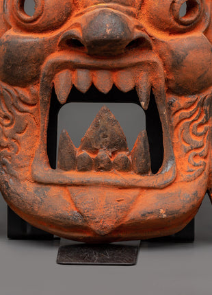 Mahakala Mask with Sharp Teeth | A Symbol of Protection