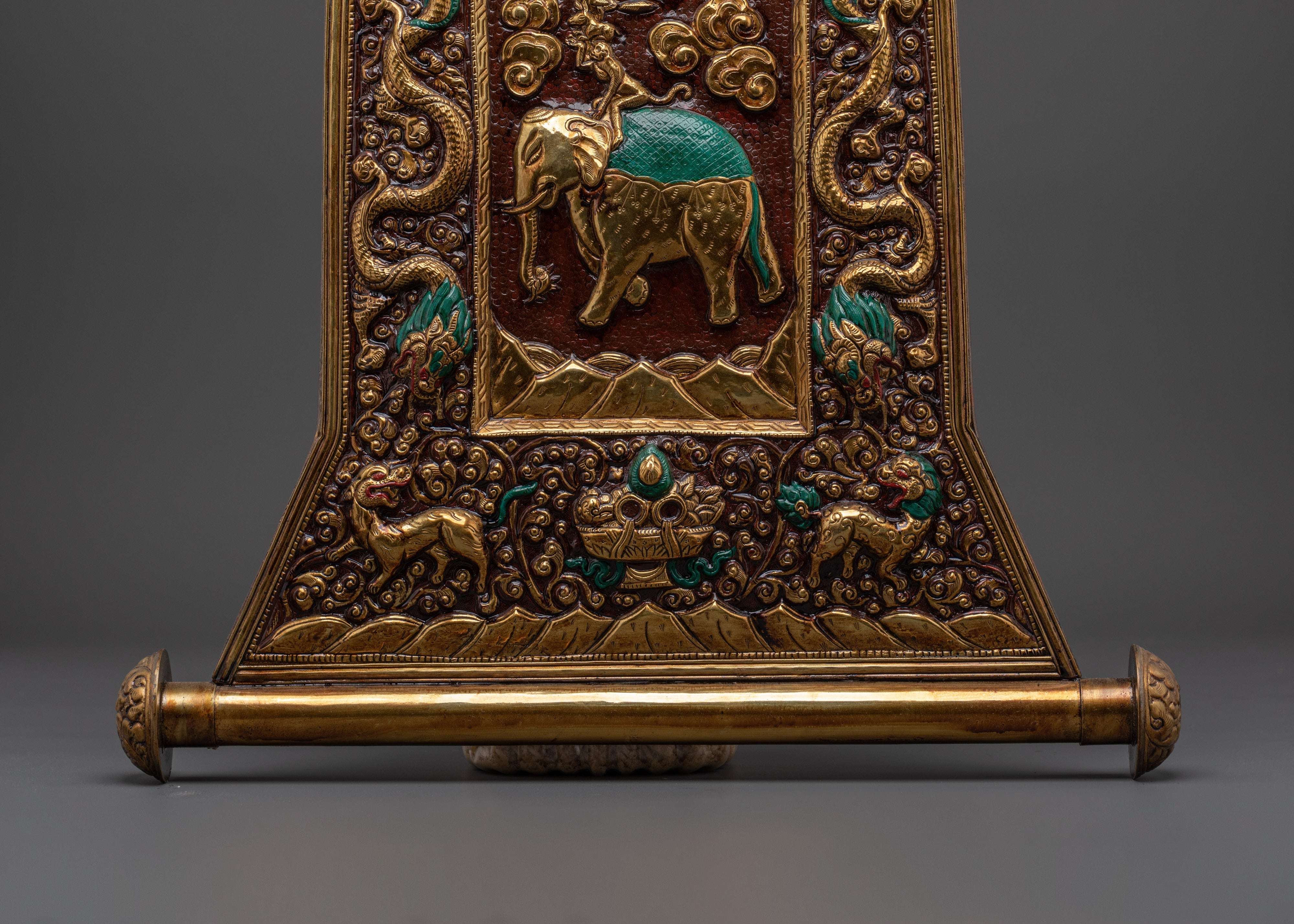 Elephant Carved Wall Hanging | Wall Hanging for Home & Office Decor