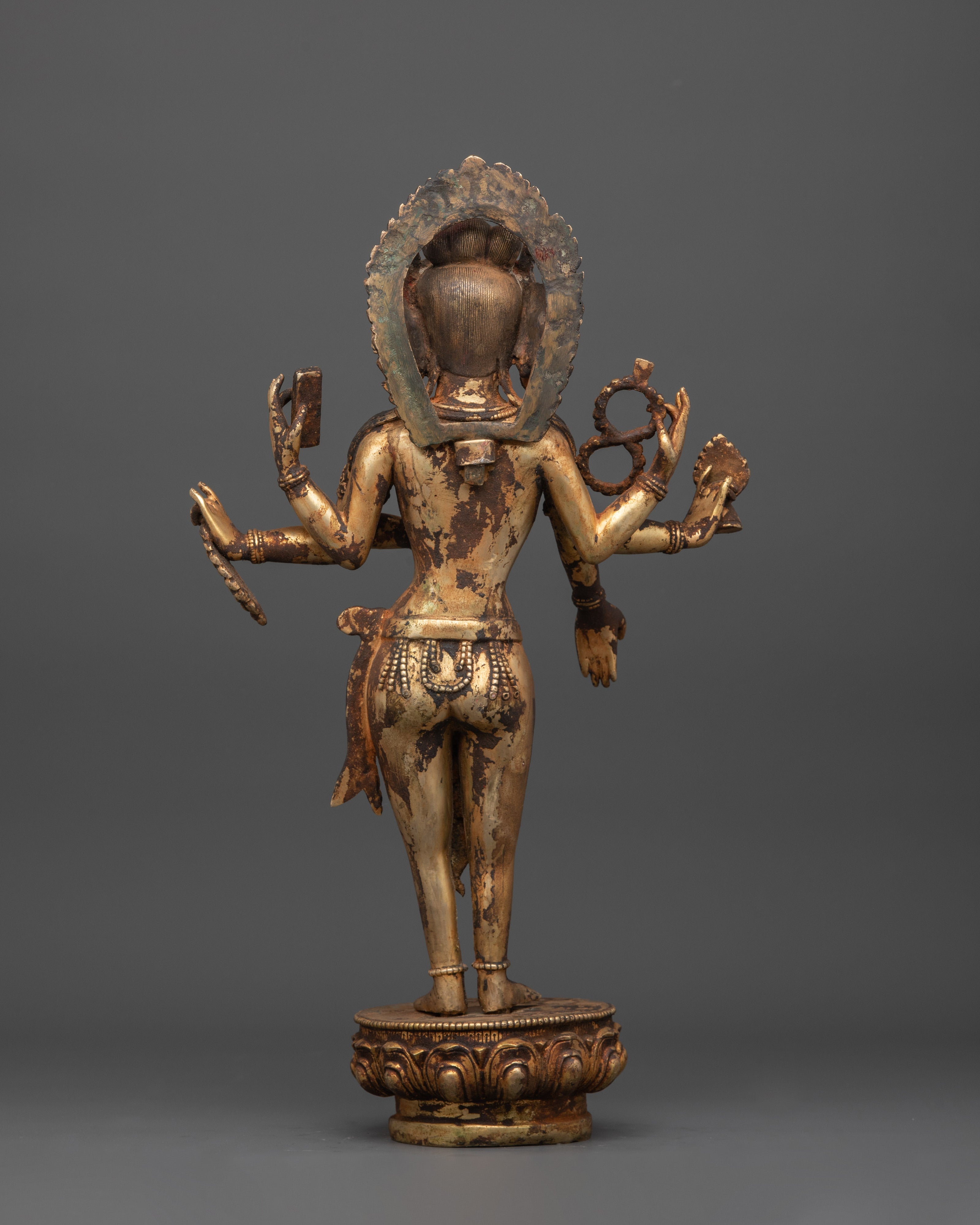 Vasudhara Wealth Goddess | Tibetan Statue of Abundance and Prosperity