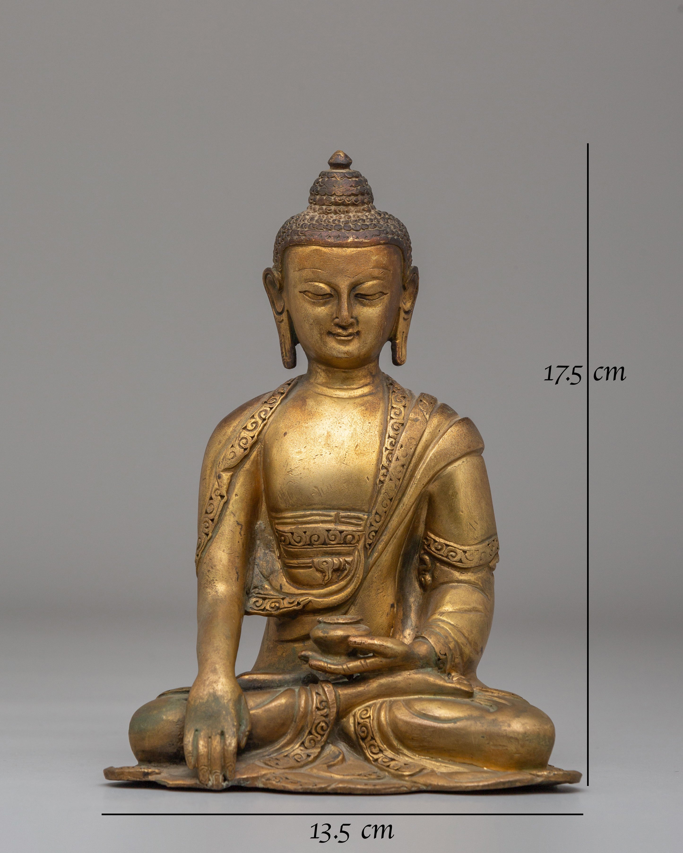Historic Sage Shakyamuni Buddha Statue | Symbol of Enlightenment and Wisdom