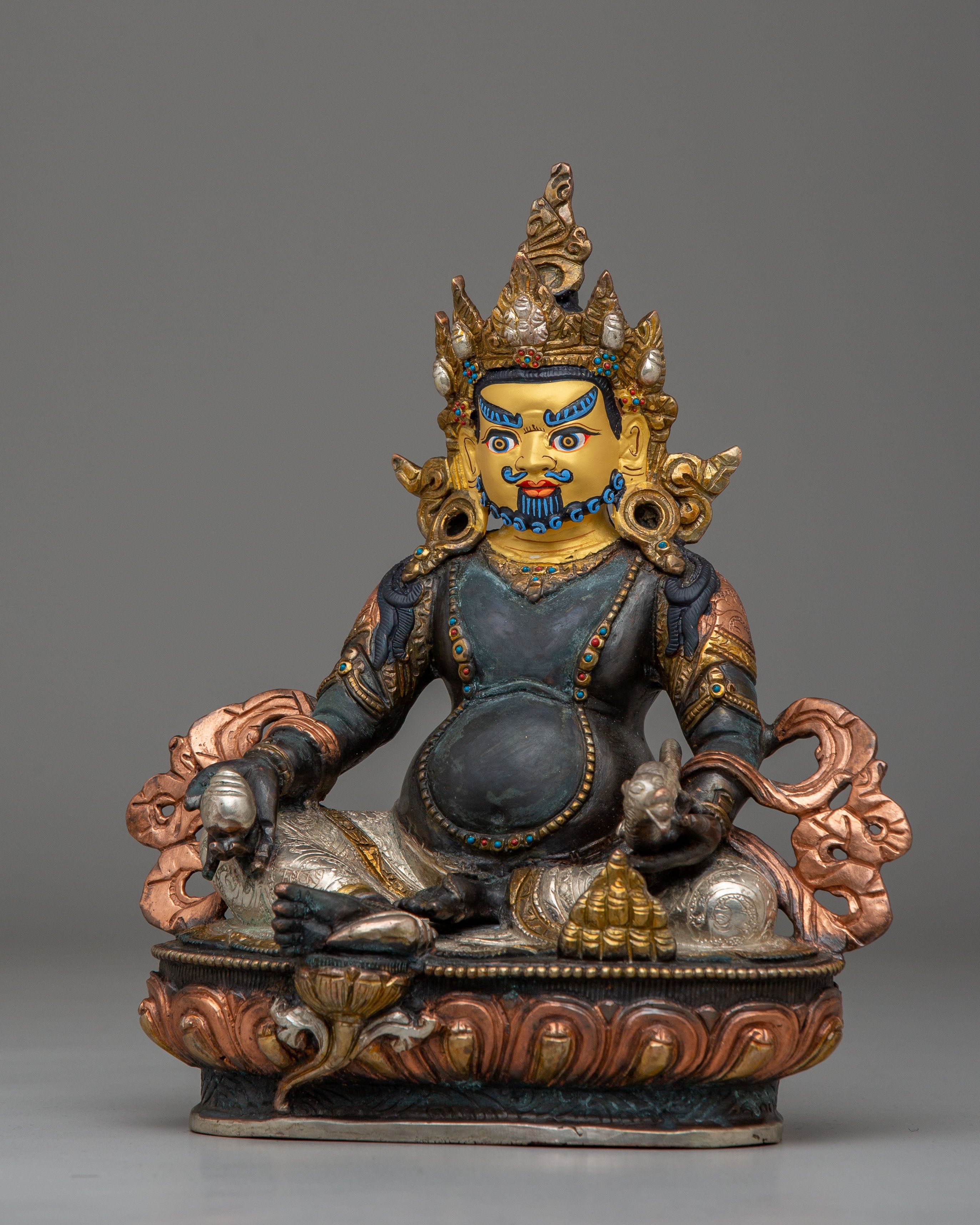 Dzambhala Statue : The Wealth Deity | Sacred Statue of Dzambhala