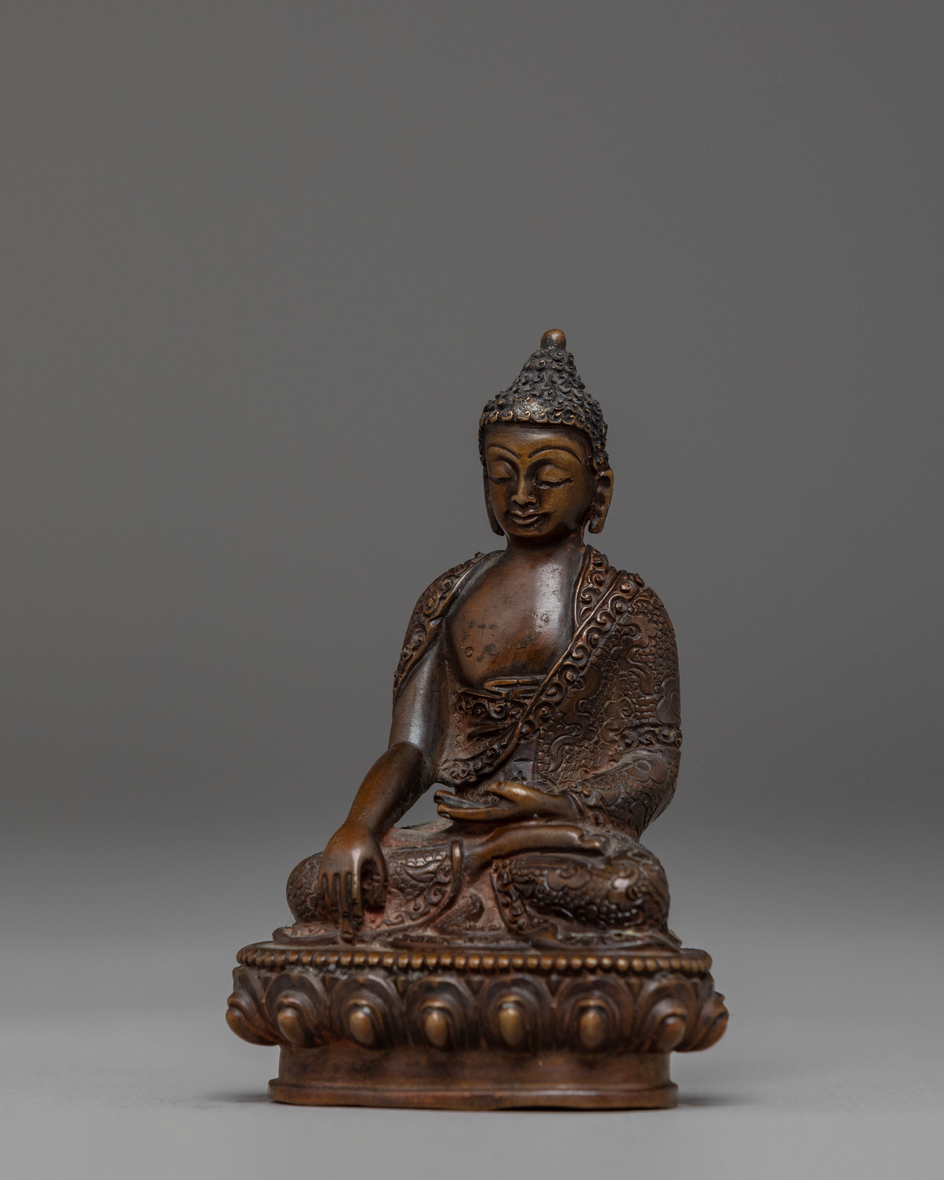 Handmade Buddha Shakyamuni Statue for Decor | Buddhist Sacred Art