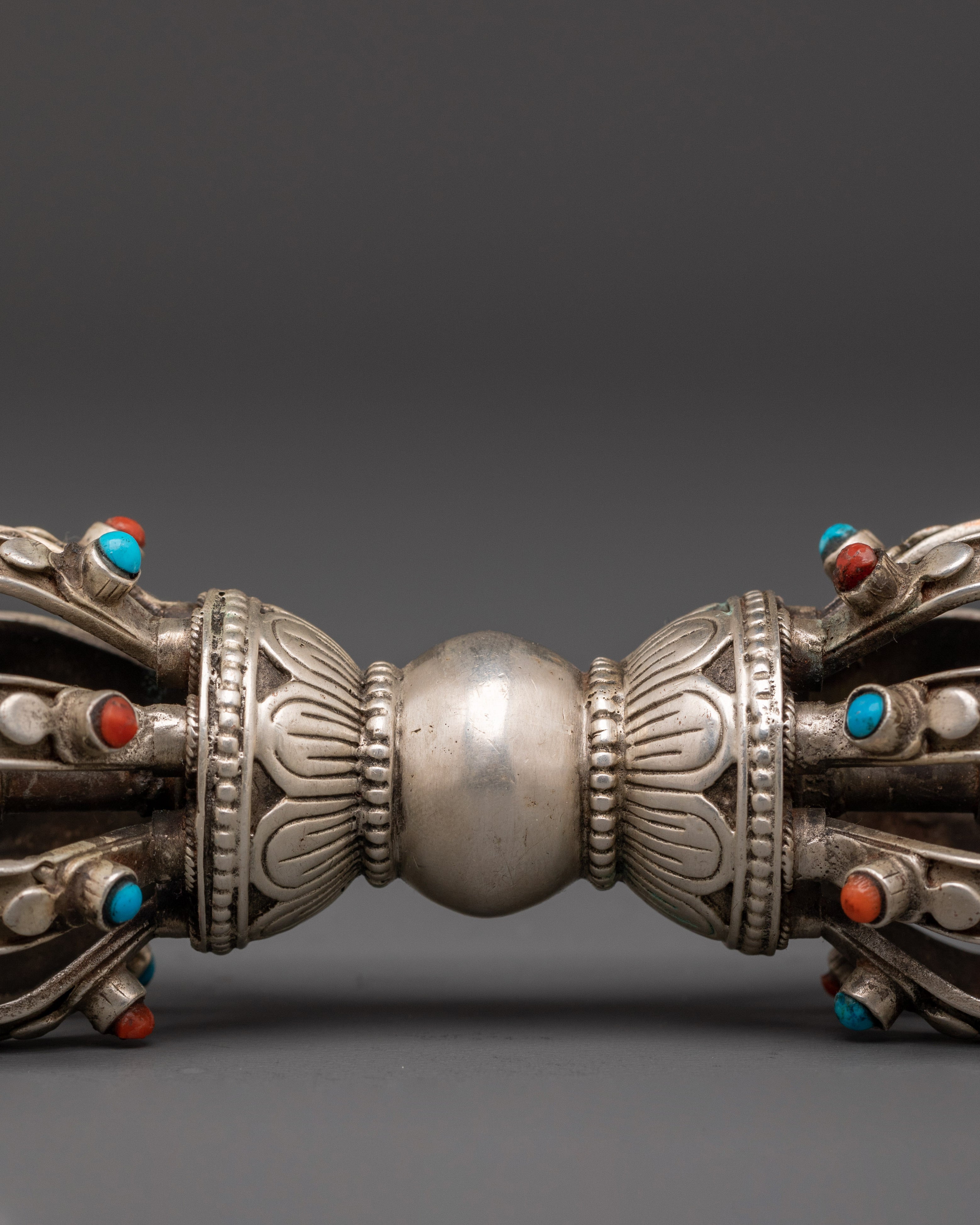 Buddhist Bronze Bell and Vajra Set | Ritual Tool For Meditation