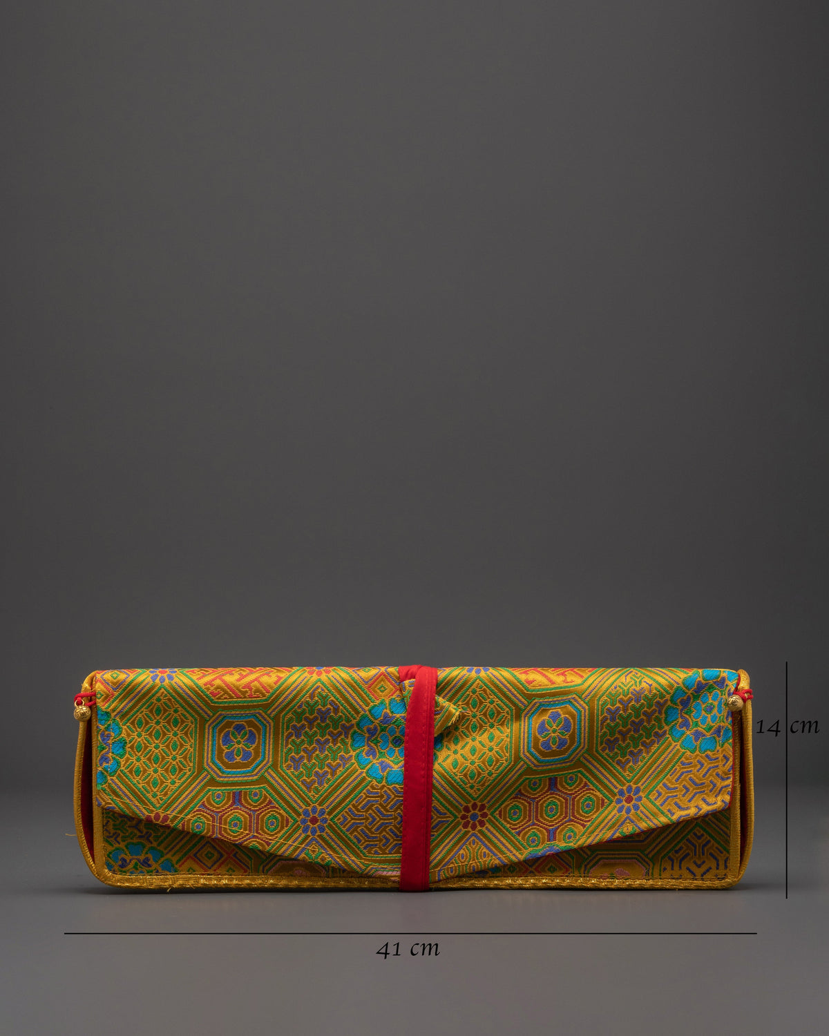 Traditional Brocade Book Cover | Silk Fabric Protective Sleeve for Books & Journals