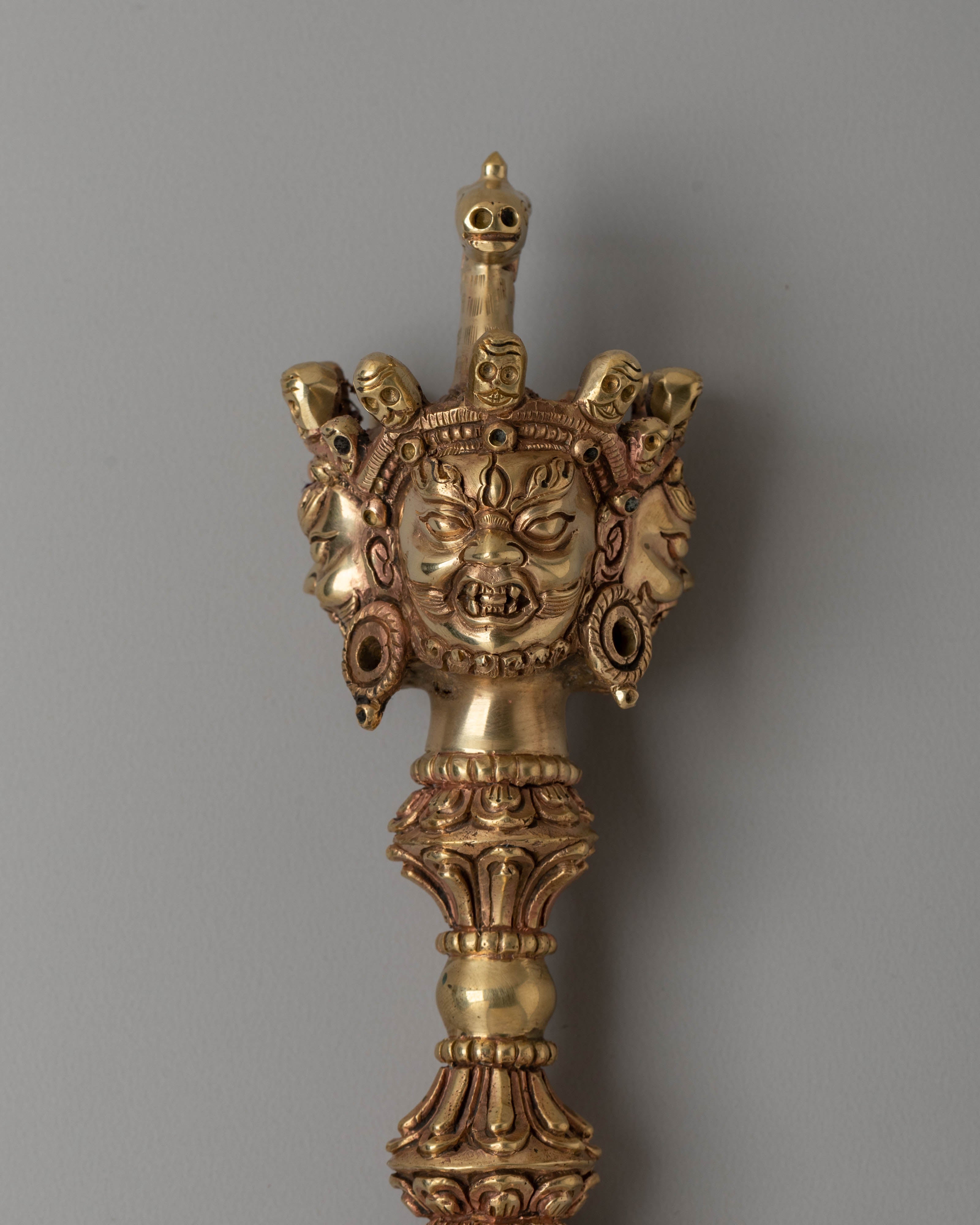 Handcrafted Phurba Tibetan Art | Sacred Ritual Dagger for Spiritual Practices