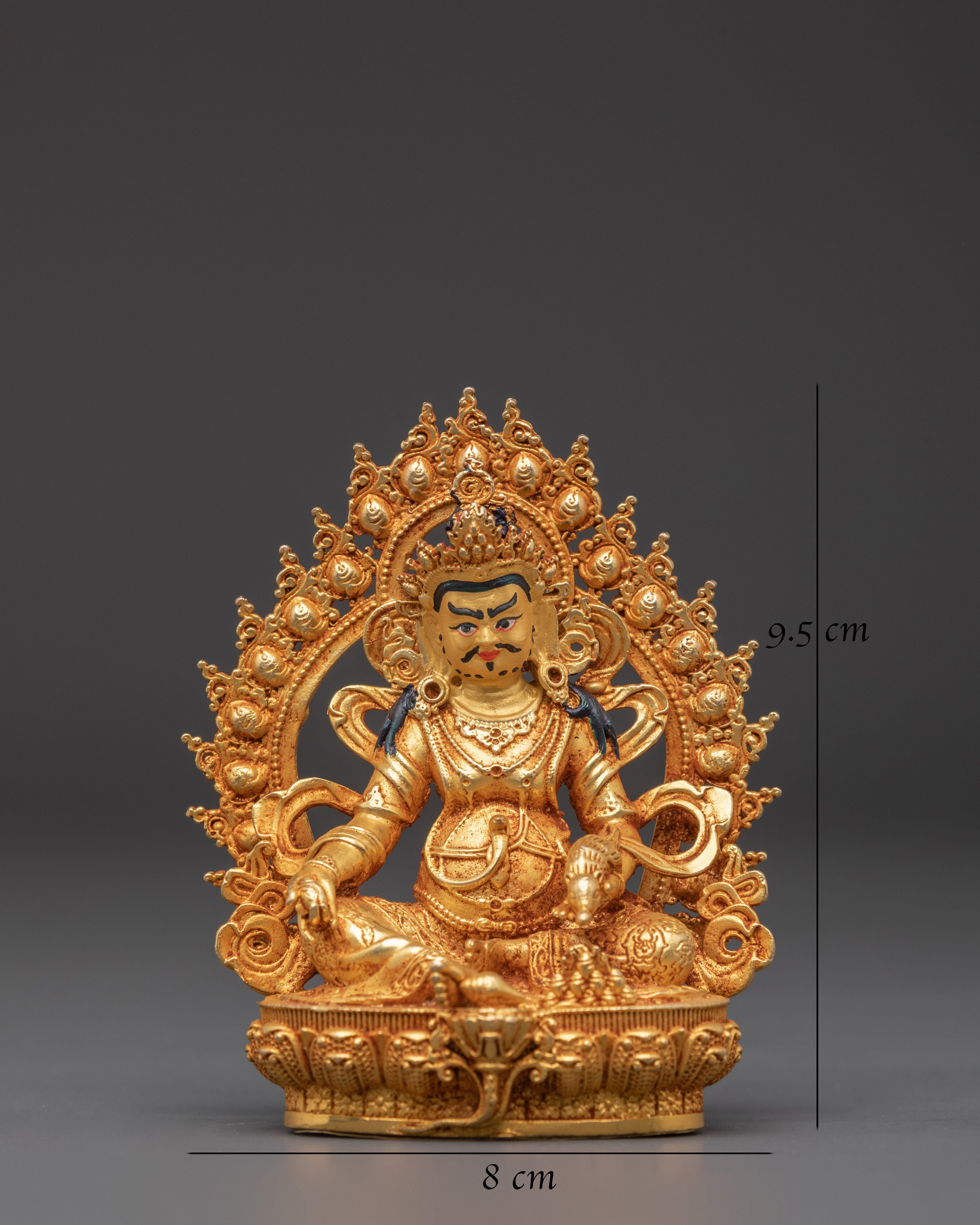 Tibetan Dzambhala Statue | A Sacred Representation of Prosperity